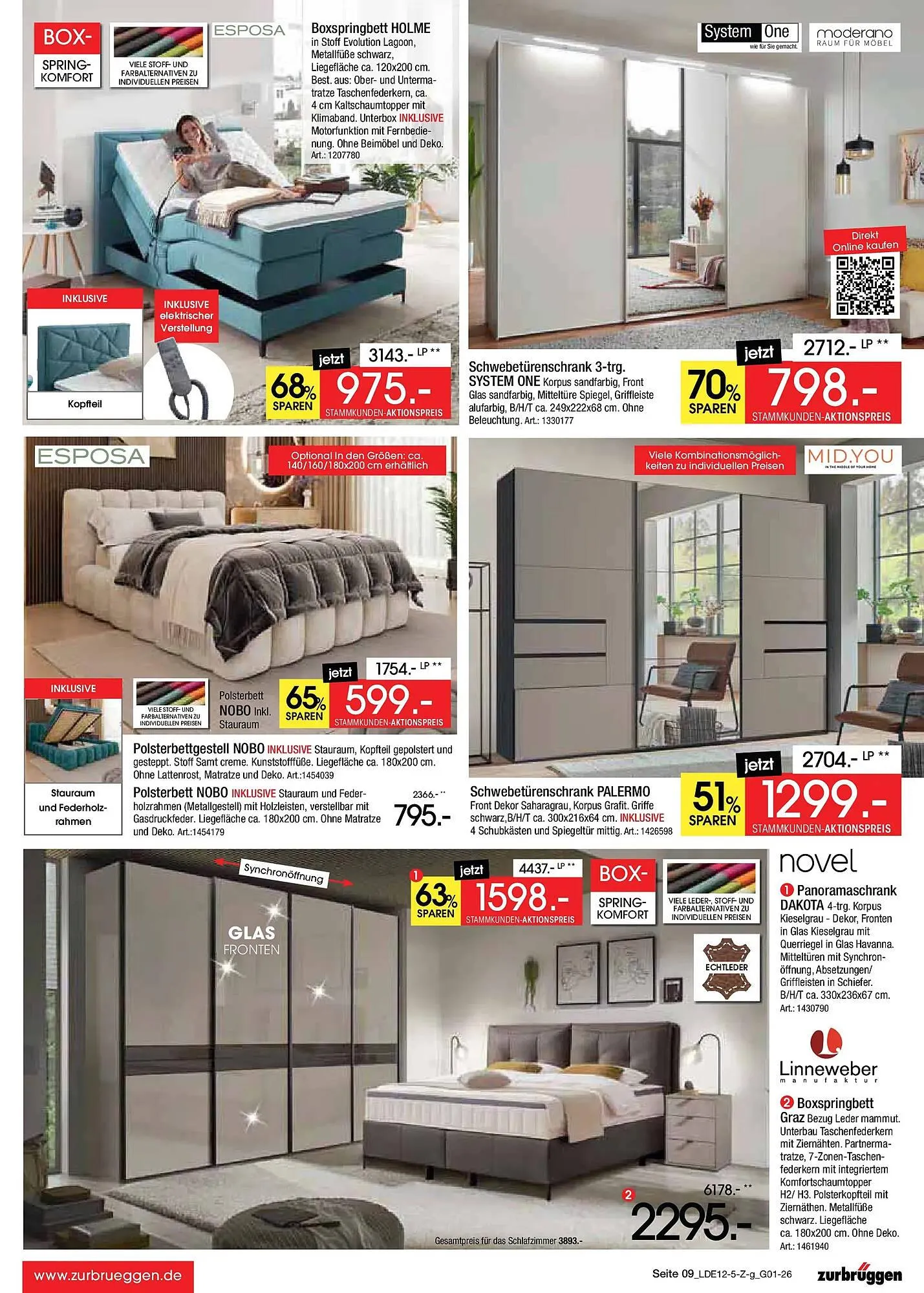 Zurbrüggen Prospekt von 26. Dezember bis 10. Januar 2026 - Prospekt seite 9