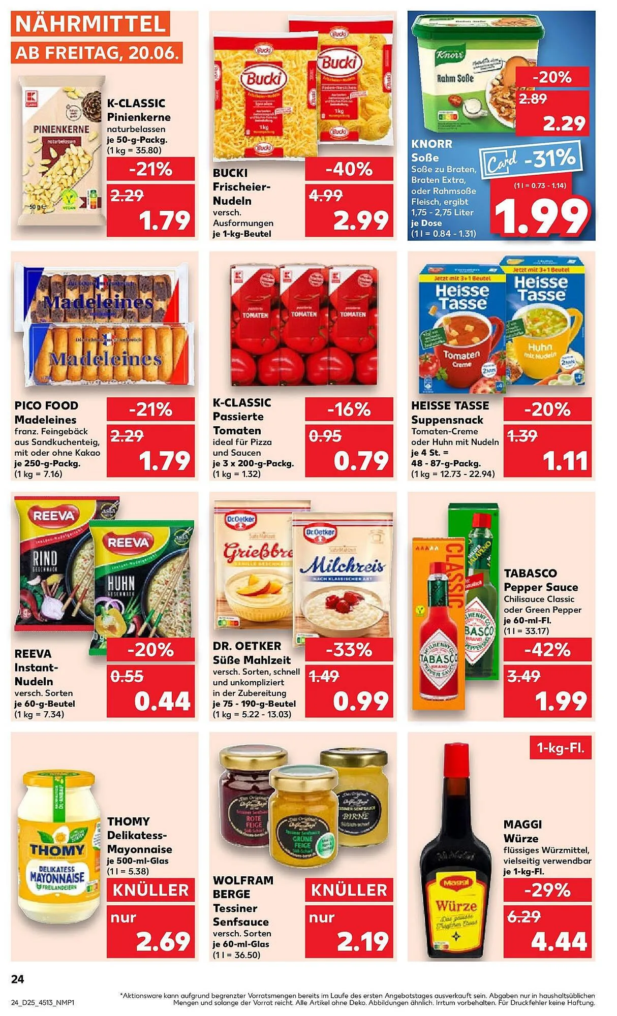 Kaufland Prospekt von 22. Juni bis 25. Juni 2025 - Prospekt seite 41