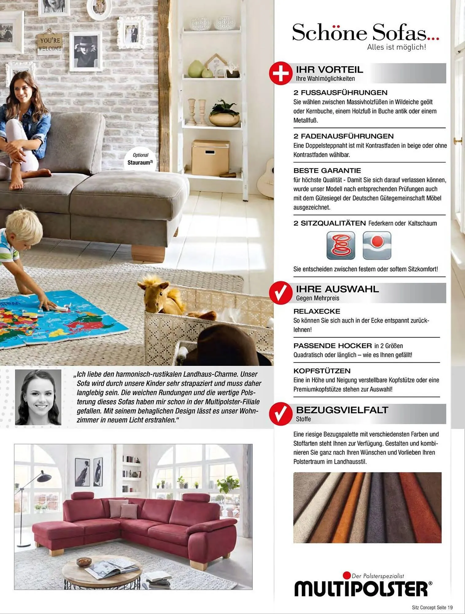 Multipolster Prospekt von 25. Juni bis 31. Juli 2025 - Prospekt seite 19