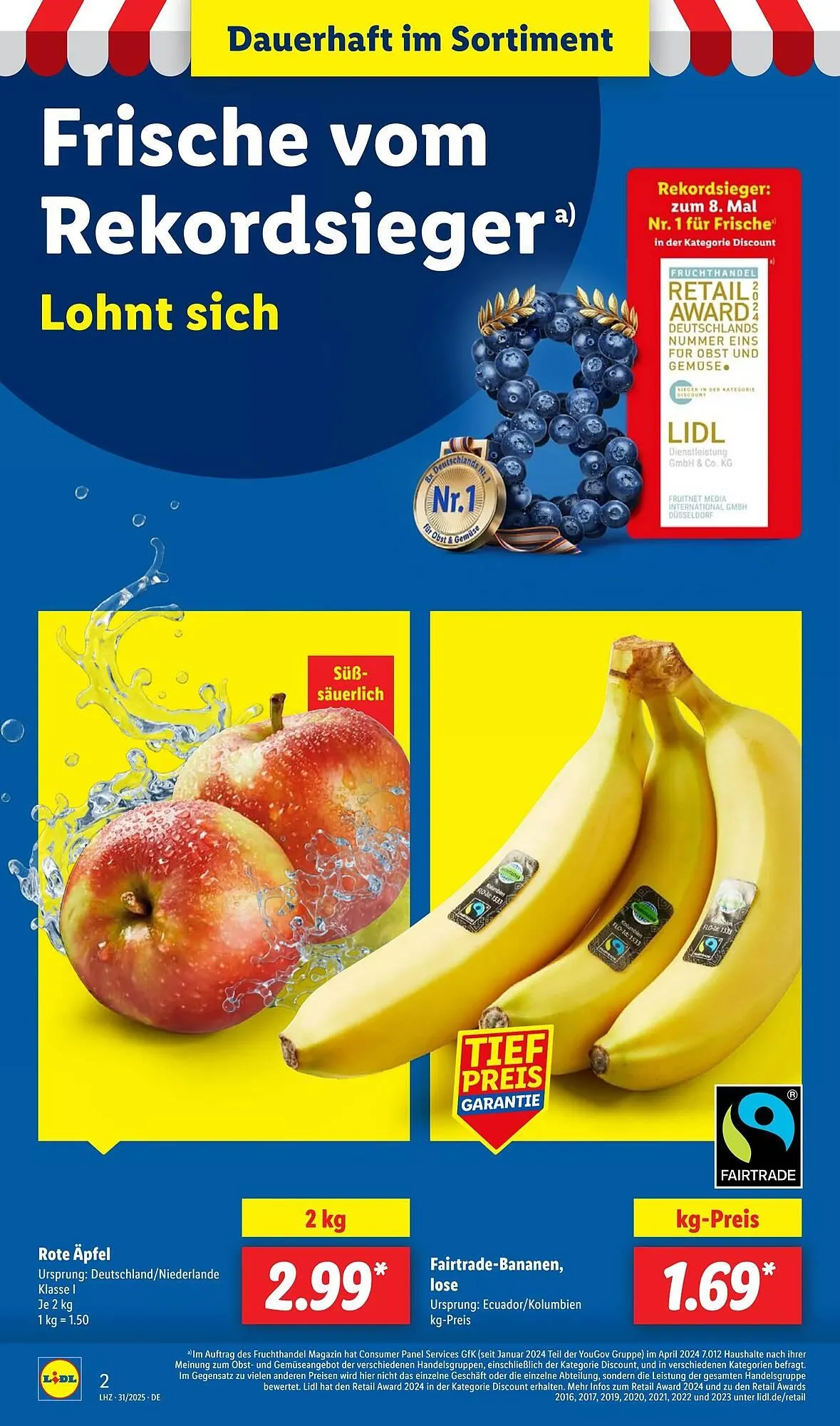 Lidl Prospekt von 28. Juli bis 3. August 2025 - Prospekt seite 2