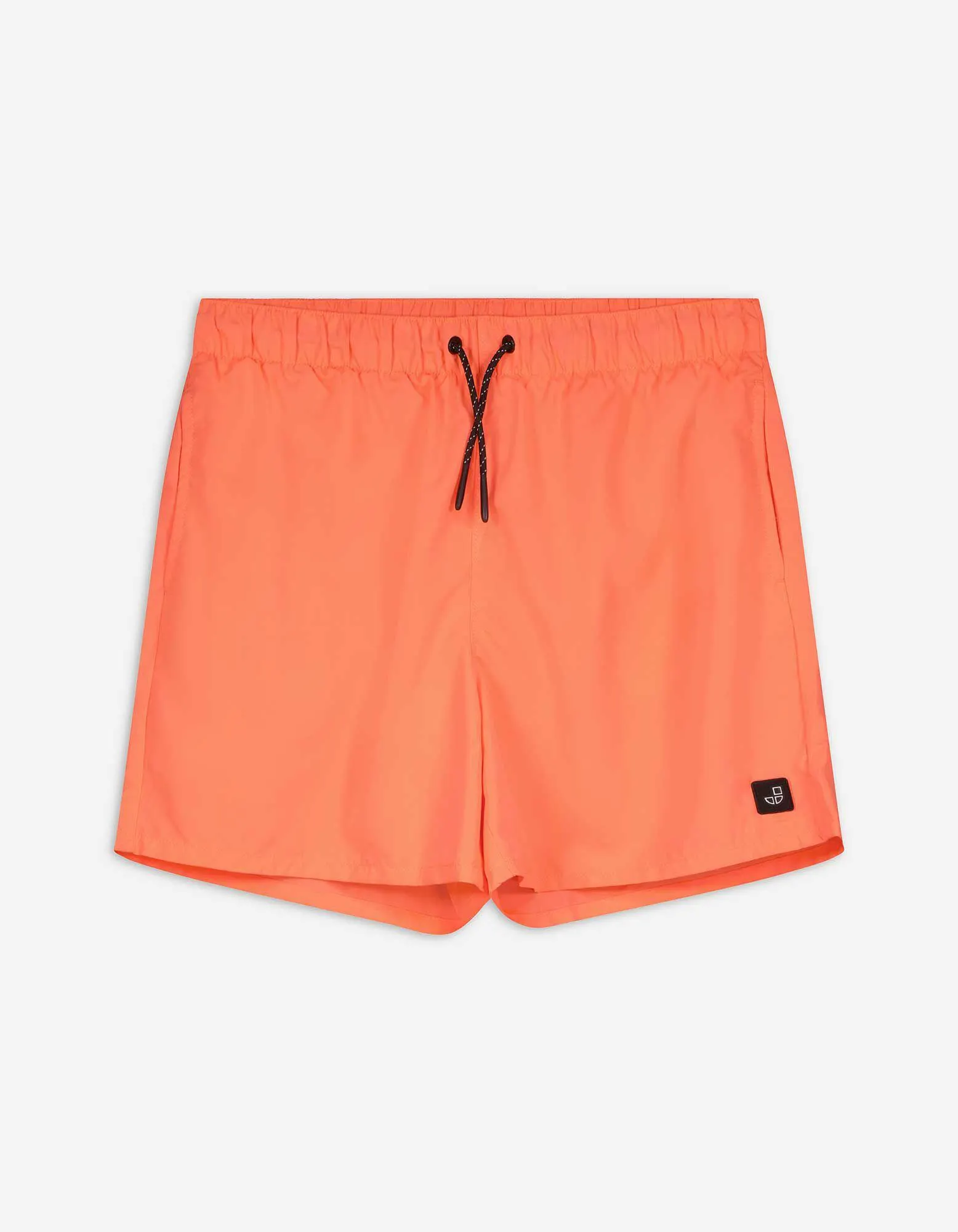 Badehose - einfarbig - hellrot