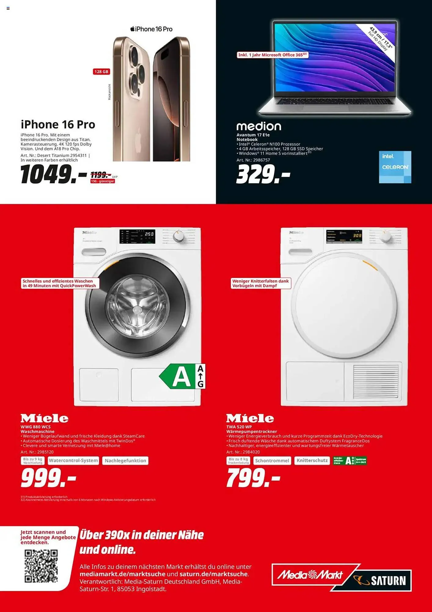 Saturn Prospekt von 9. Juni bis 21. Juni 2025 - Prospekt seite 12