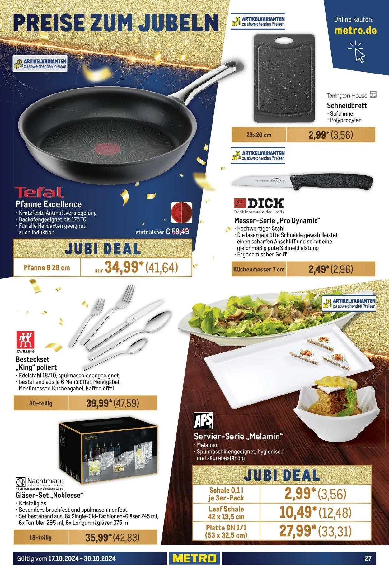 Metro Aktueller Prospekt von 26. Juni bis 10. Juli 2025 - Prospekt seite 27