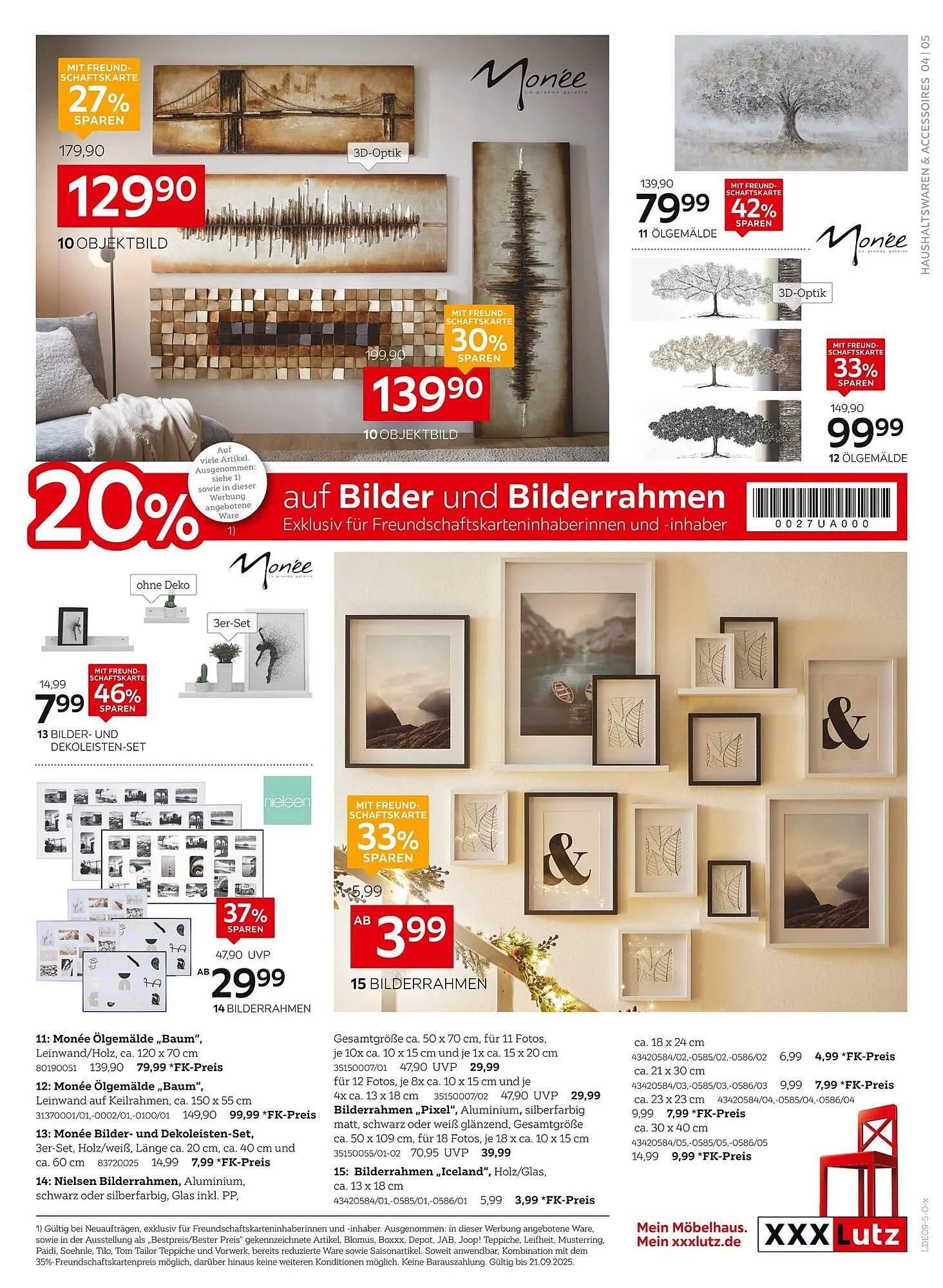 XXXLutz Prospekt von 4. September bis 20. September 2025 - Prospekt seite 9