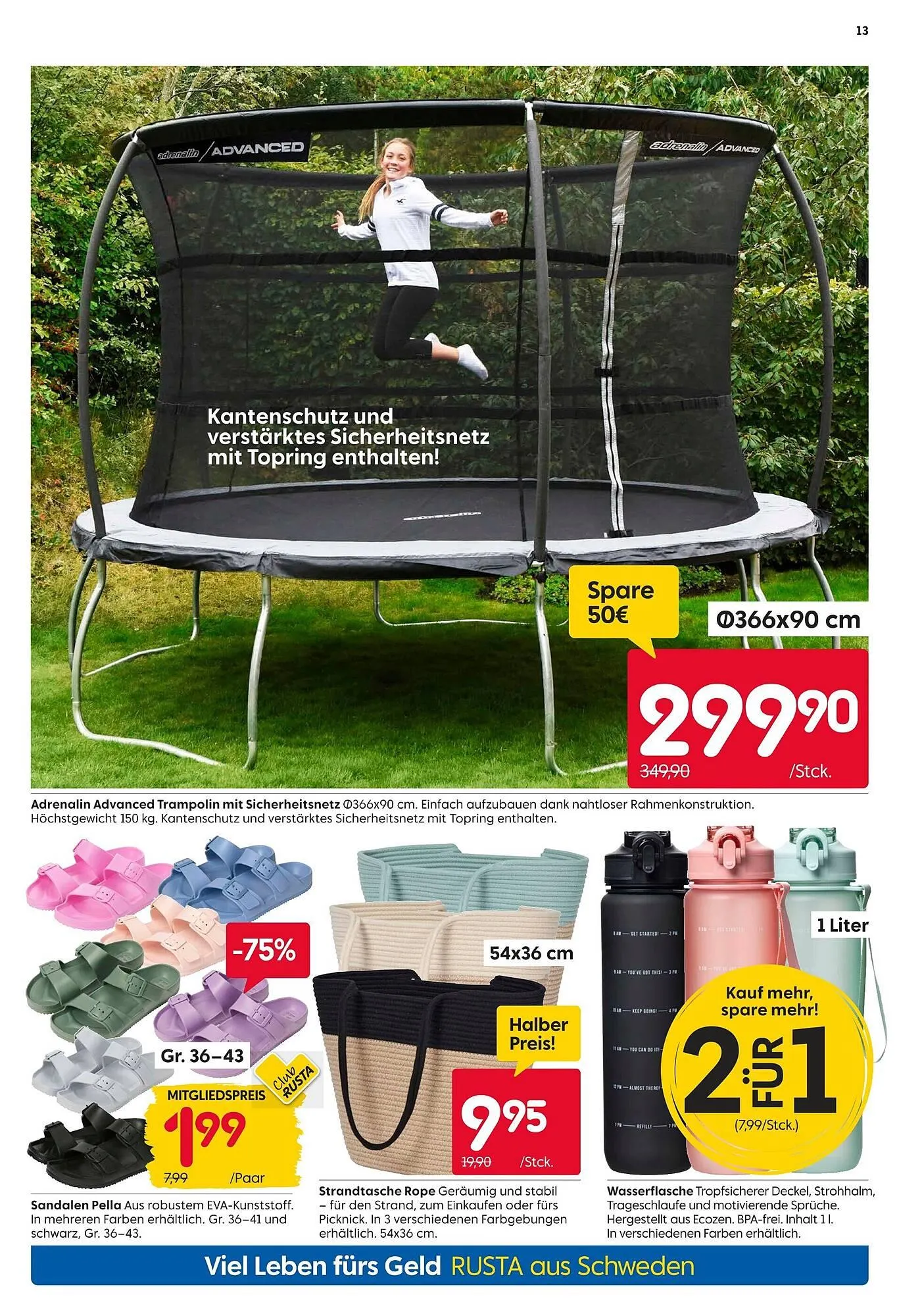 Rusta Prospekt von 17. Mai bis 23. Mai 2025 - Prospekt seite 13