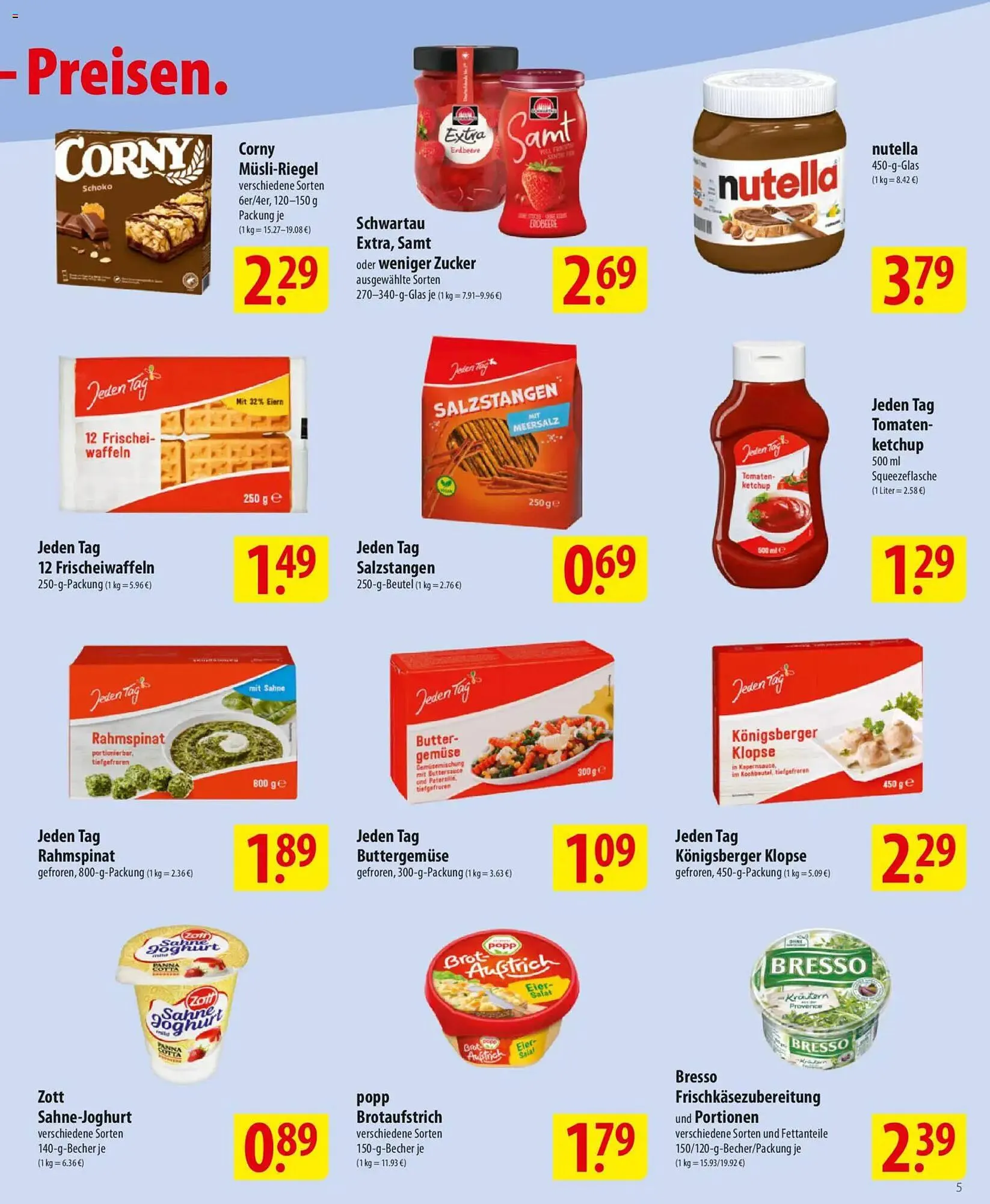 Famila Nord Ost Prospekt von 12. Januar bis 17. Januar 2026 - Prospekt seite 5