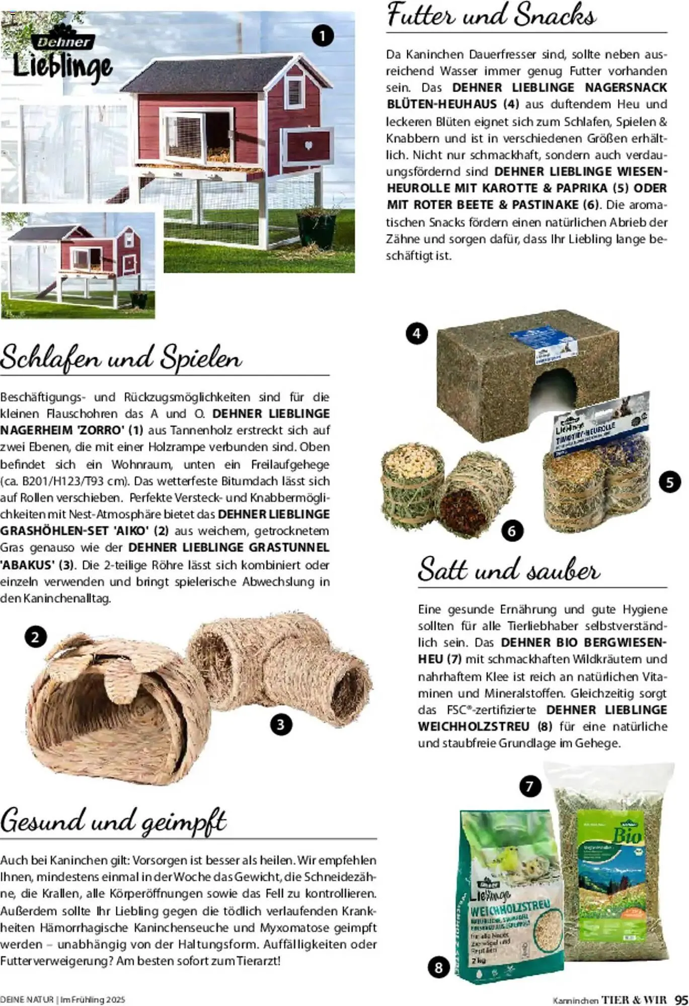 Dehner Prospekt von 6. März bis 9. Juni 2025 - Prospekt seite 95