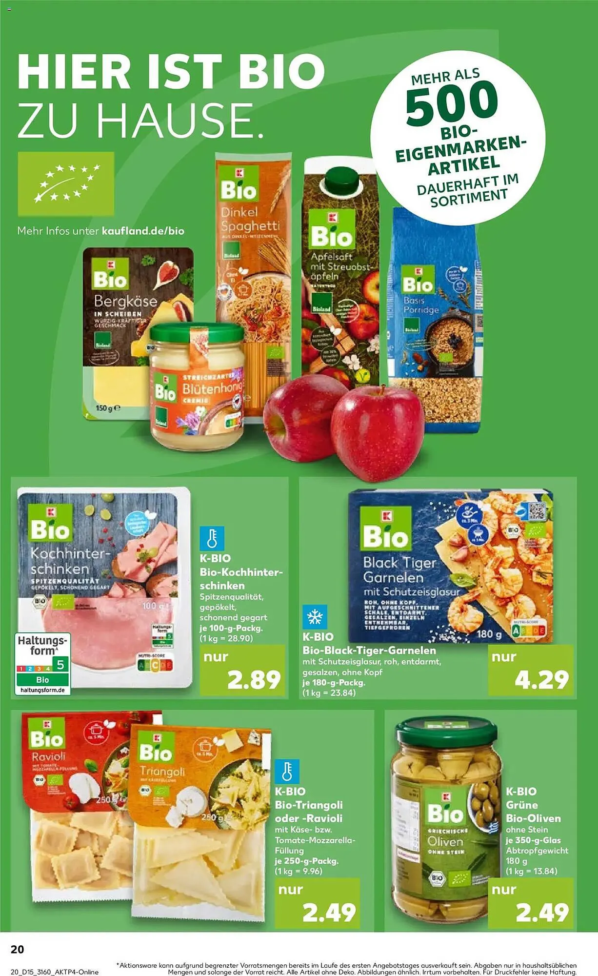 Kaufland Prospekt von 9. April bis 15. April 2026 - Prospekt seite 20