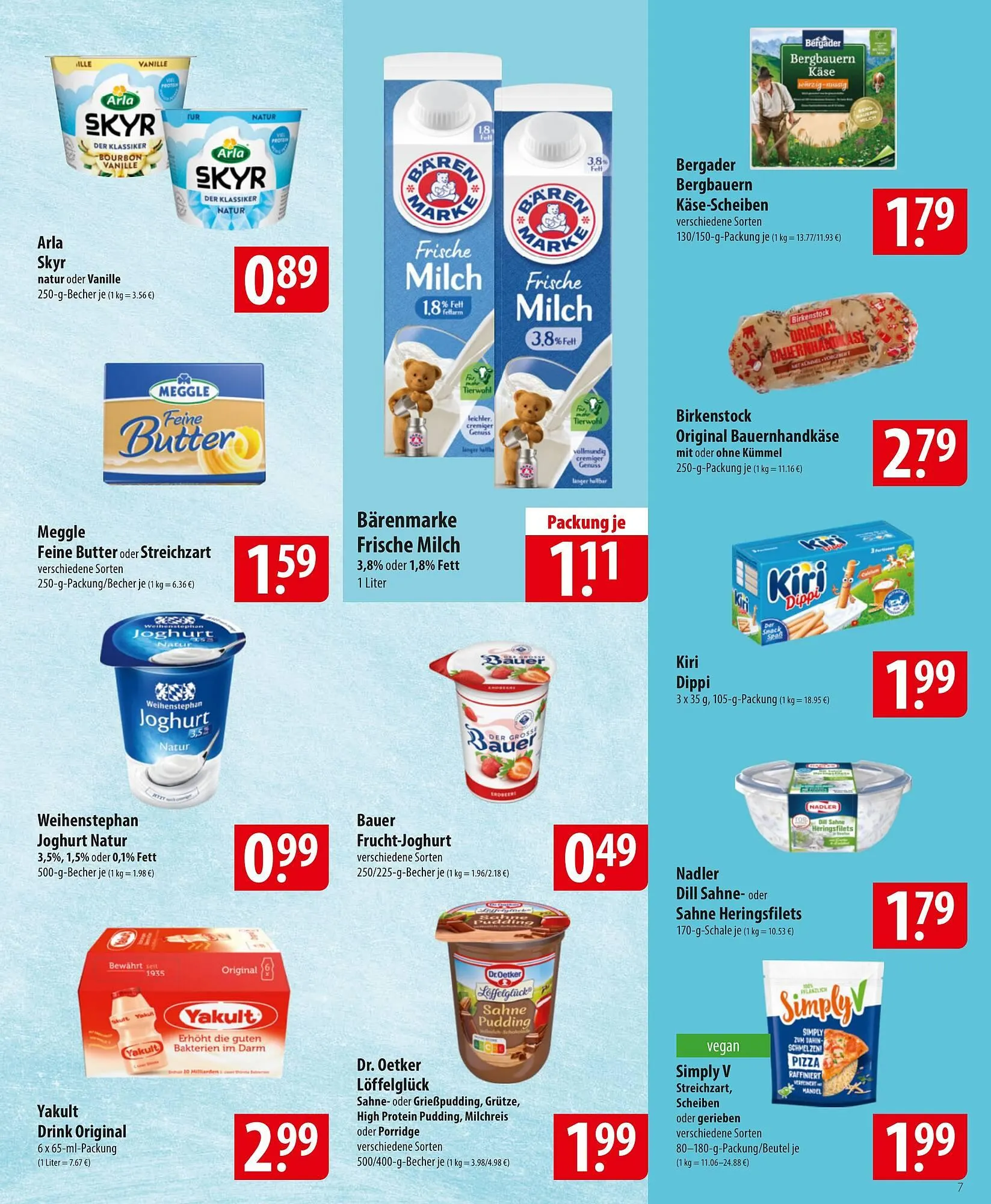 Famila Nord Ost Prospekt von 26. Januar bis 31. Januar 2026 - Prospekt seite 7