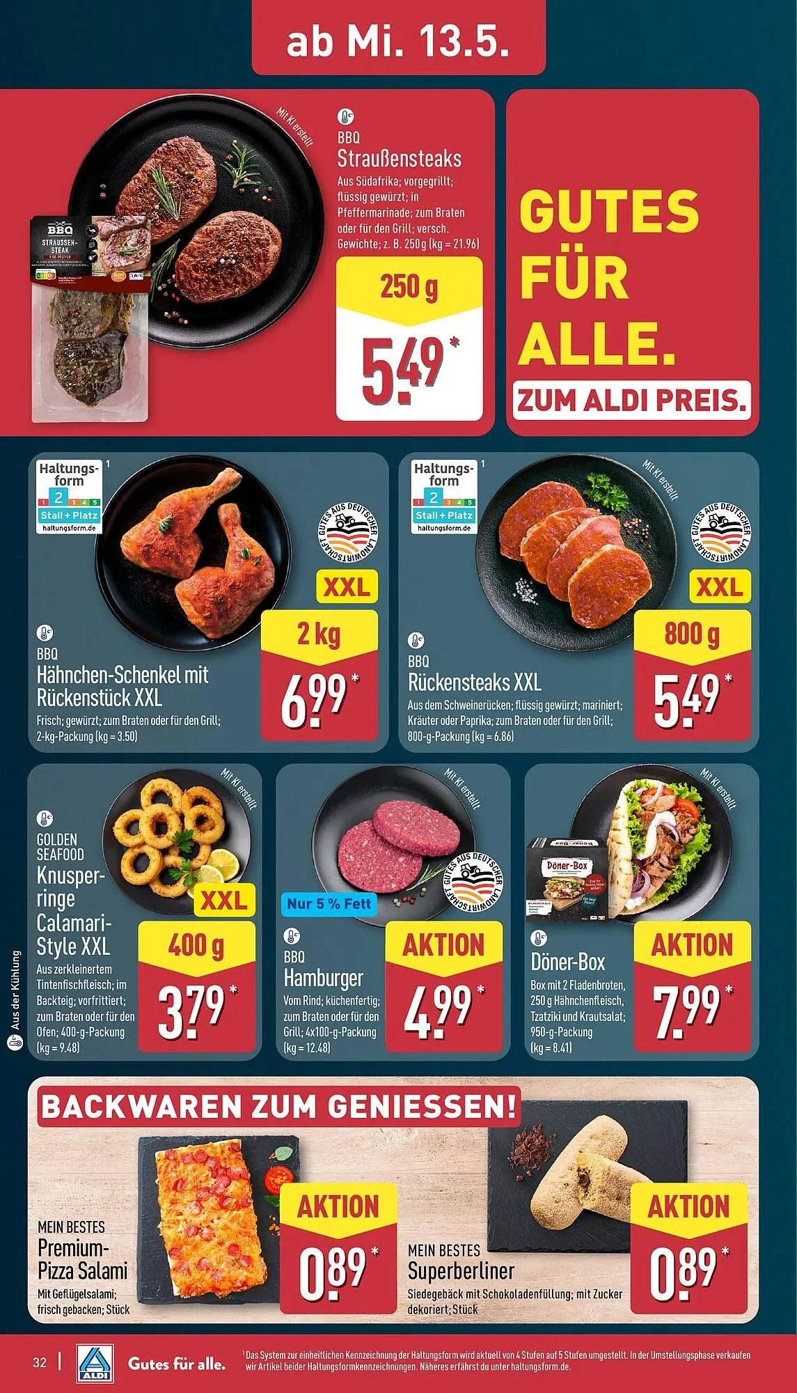 Aldi Nord Prospekt von 11. Mai bis 16. Mai 2026 - Prospekt seite 32