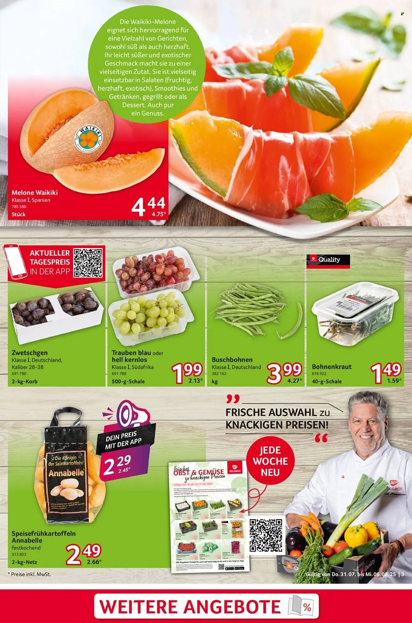 Selgros Prospekt von 31. Juli bis 6. August 2025 - Prospekt seite 3