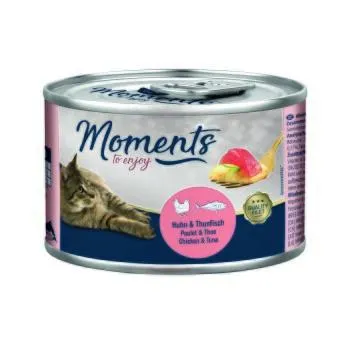 MOMENTS Adult Huhn und Thunfisch 6x140 g