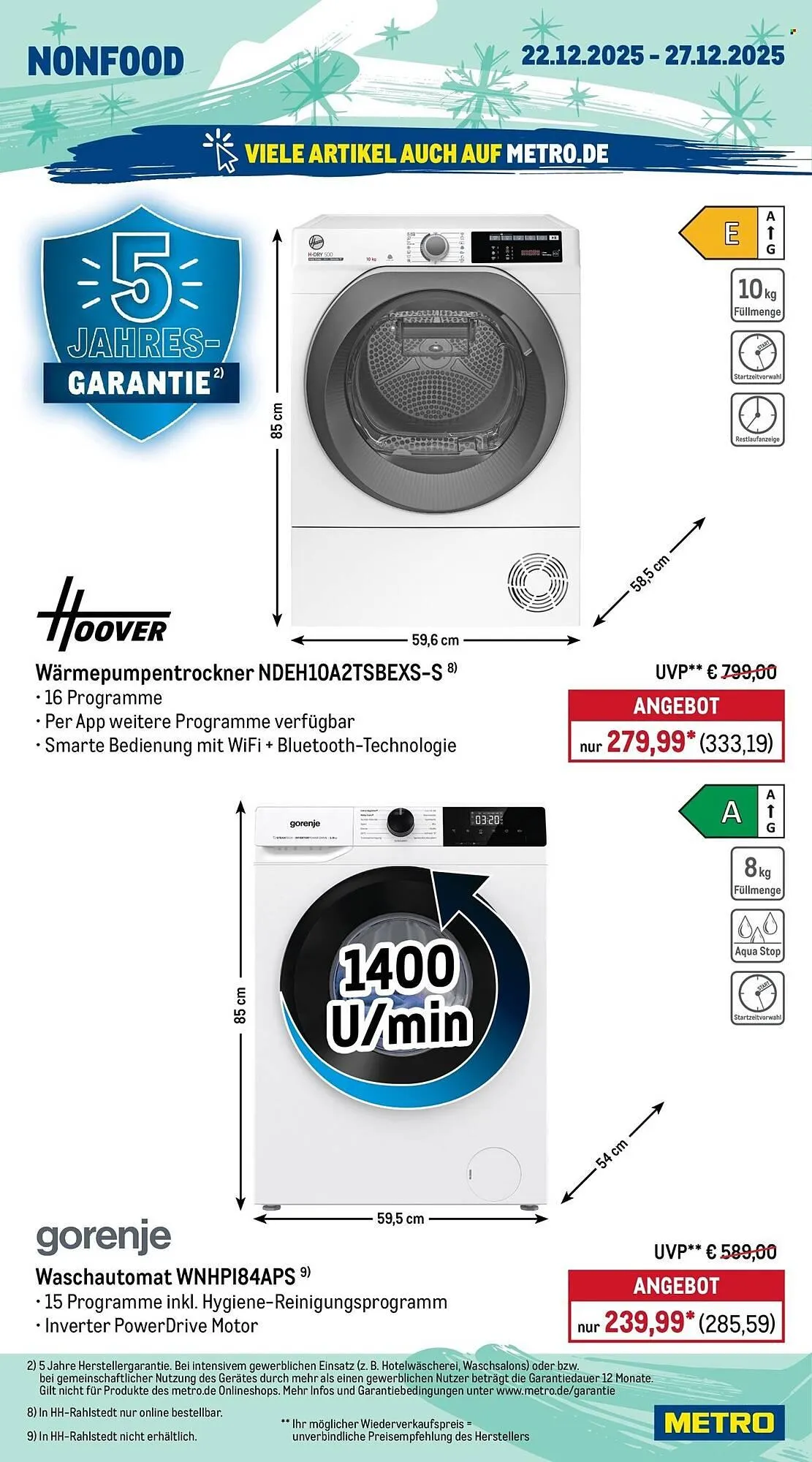 METRO Prospekt von 22. Dezember bis 27. Dezember 2025 - Prospekt seite 20