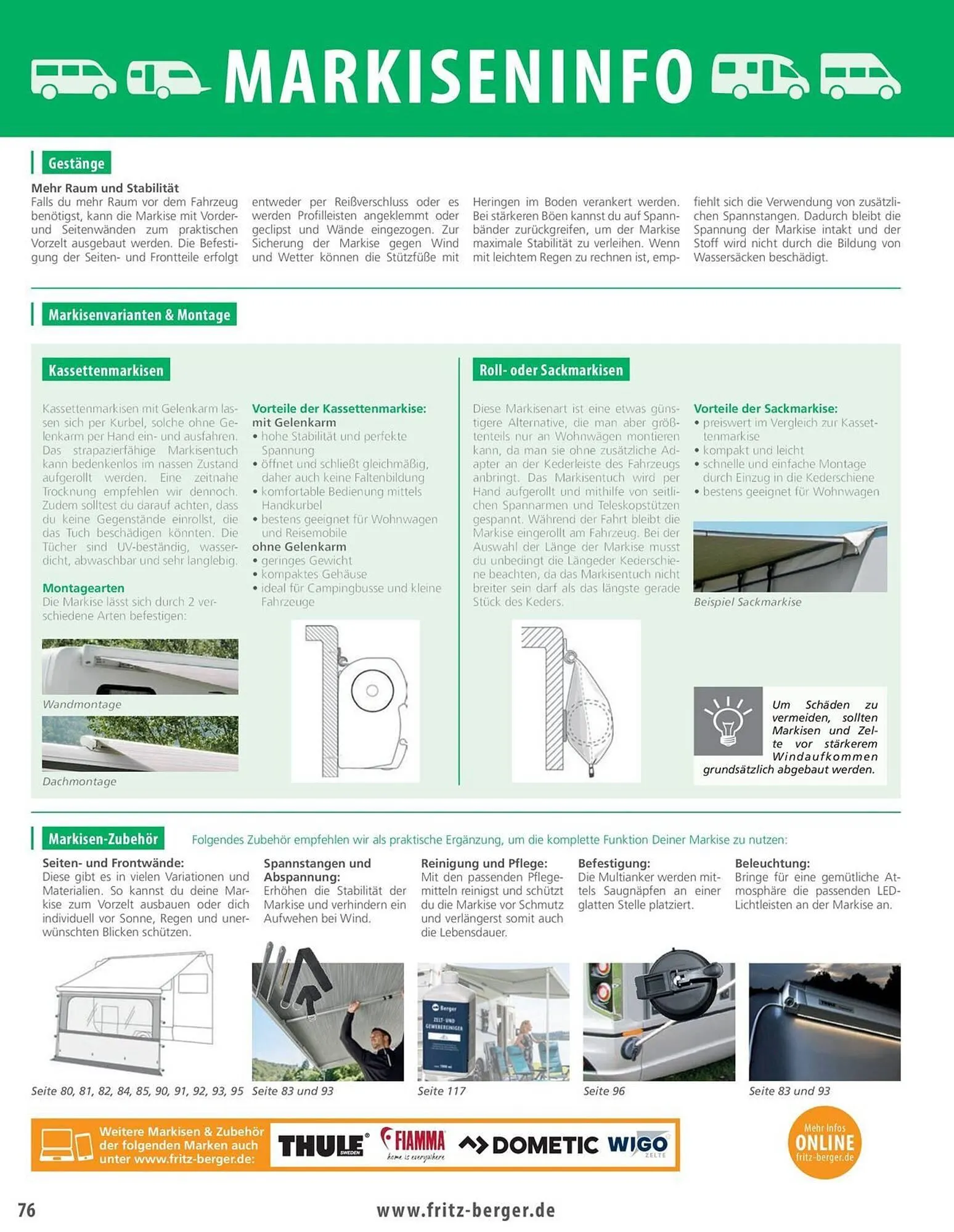 Fritz Berger Prospekt von 27. Mai bis 31. Dezember 2025 - Prospekt seite 76