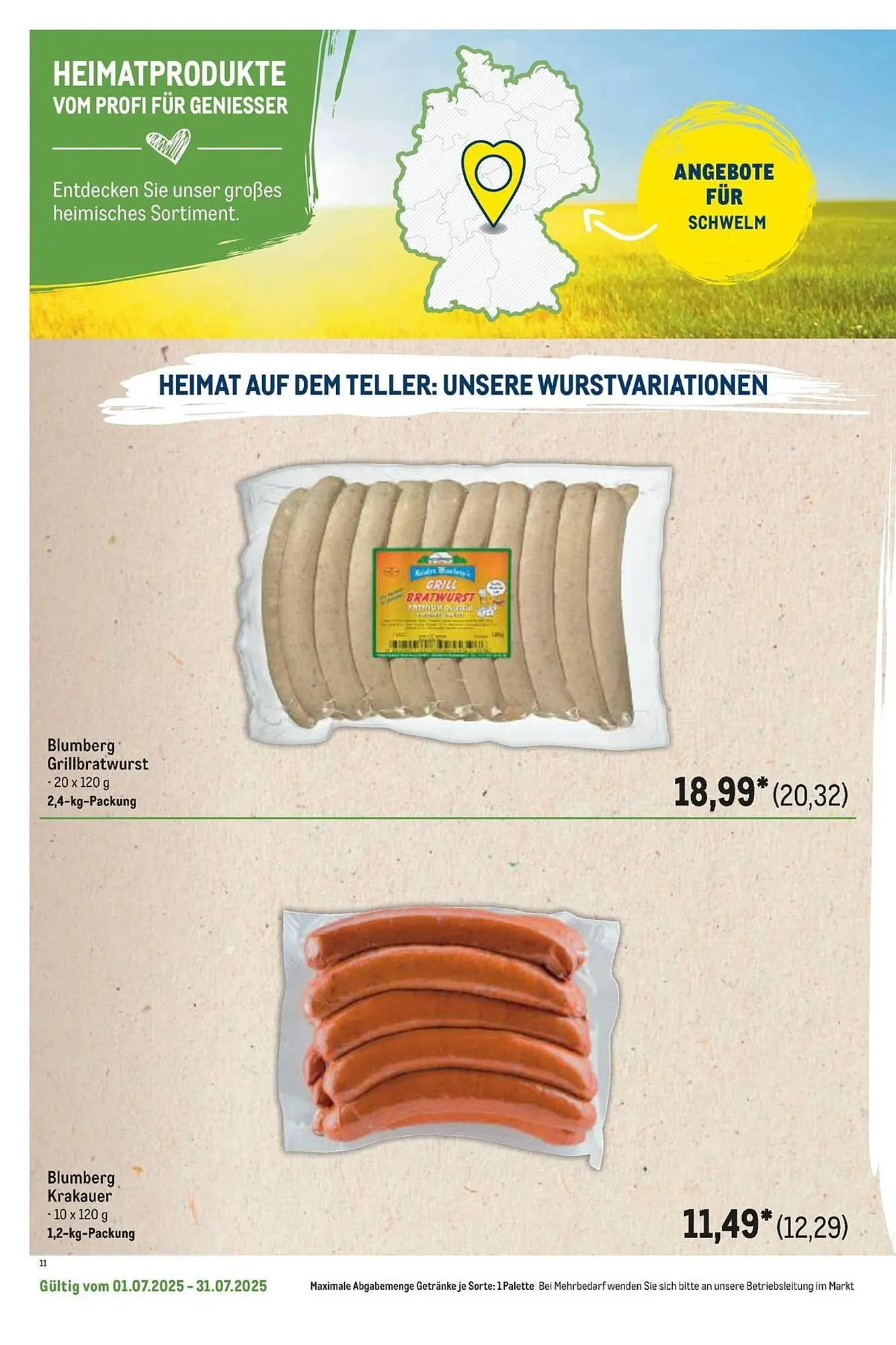 METRO Prospekt von 1. Juli bis 31. Juli 2025 - Prospekt seite 22