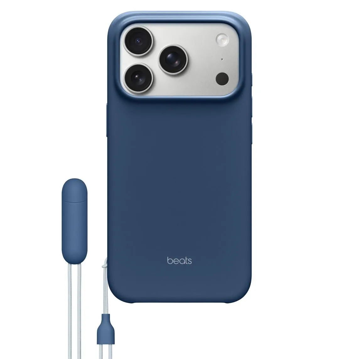 Beats iPhone 17 Pro Kickstand Case mit MagSafe und Kamerasteuerung – Felsblau