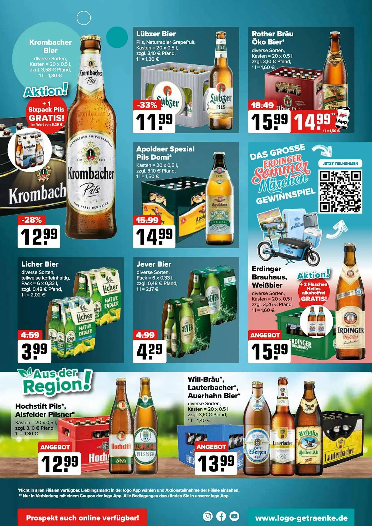 Logo Getränkemarkt Prospekt von 4. Juni bis 8. Juni 2025 - Prospekt seite 2