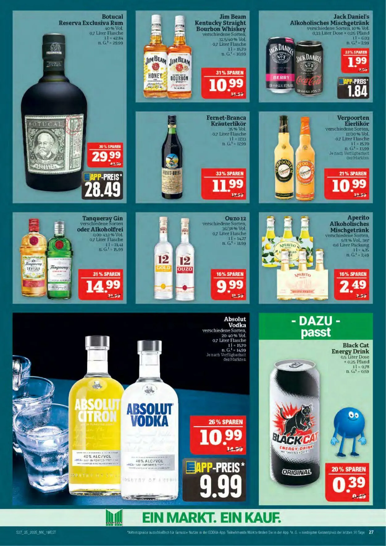 Marktkauf - Nürnberg-Thon Aktueller Prospekt von 16. Juni bis 21. Juni 2025 - Prospekt seite 27