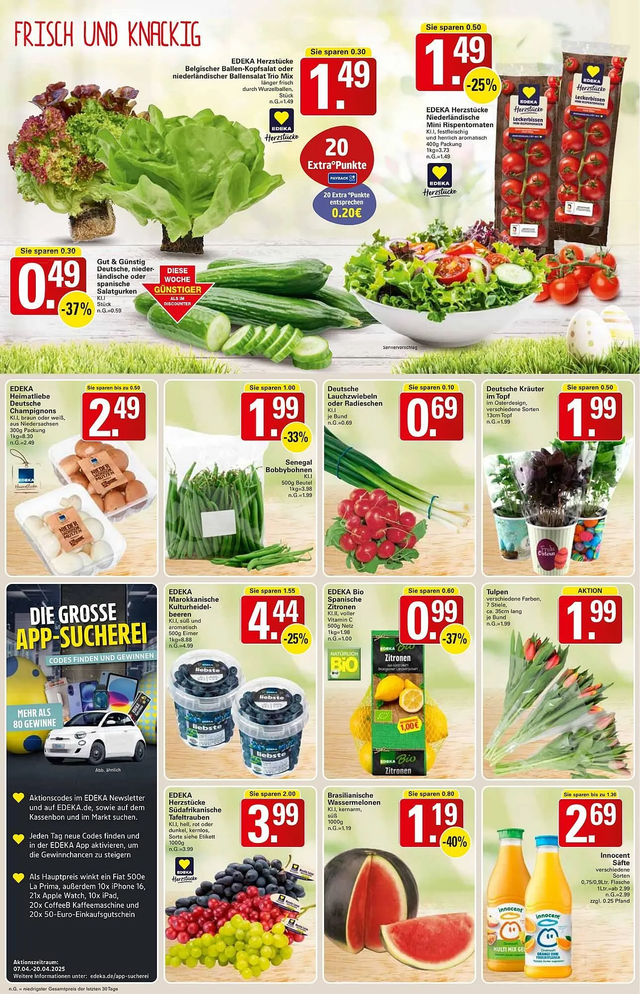 WEZ Prospekt von 14. April bis 19. April 2025 - Prospekt seite 2