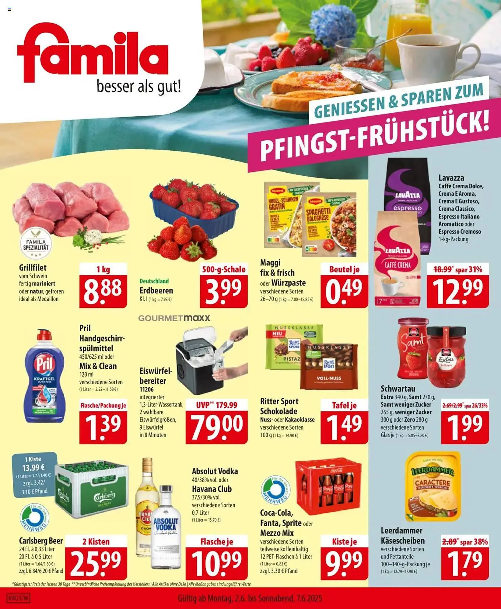 Famila Nord Ost Prospekt von 2. Juni bis 7. Juni 2025 - Prospekt seite 1