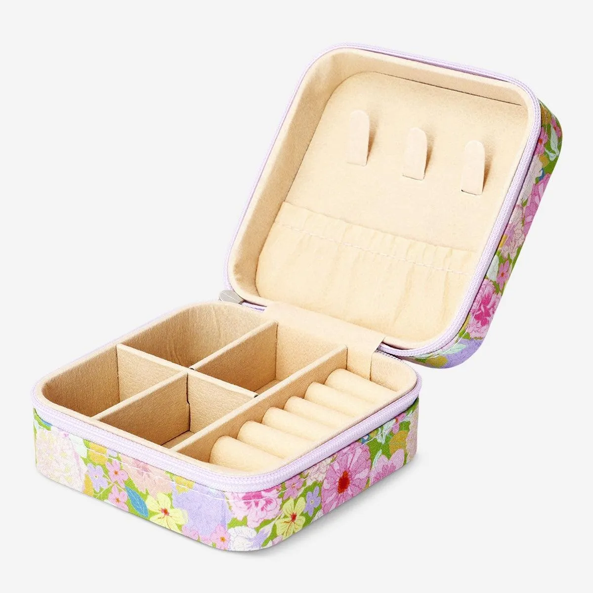Floral jewellery box