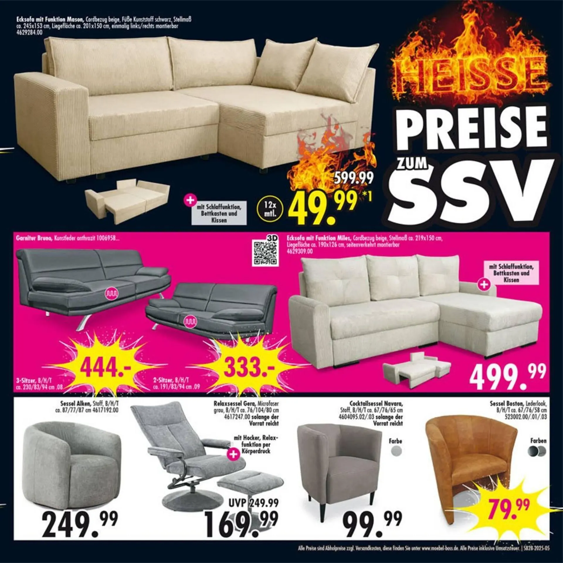 Möbel Boss Prospekt von 7. Juli bis 27. Juli 2025 - Prospekt seite 5