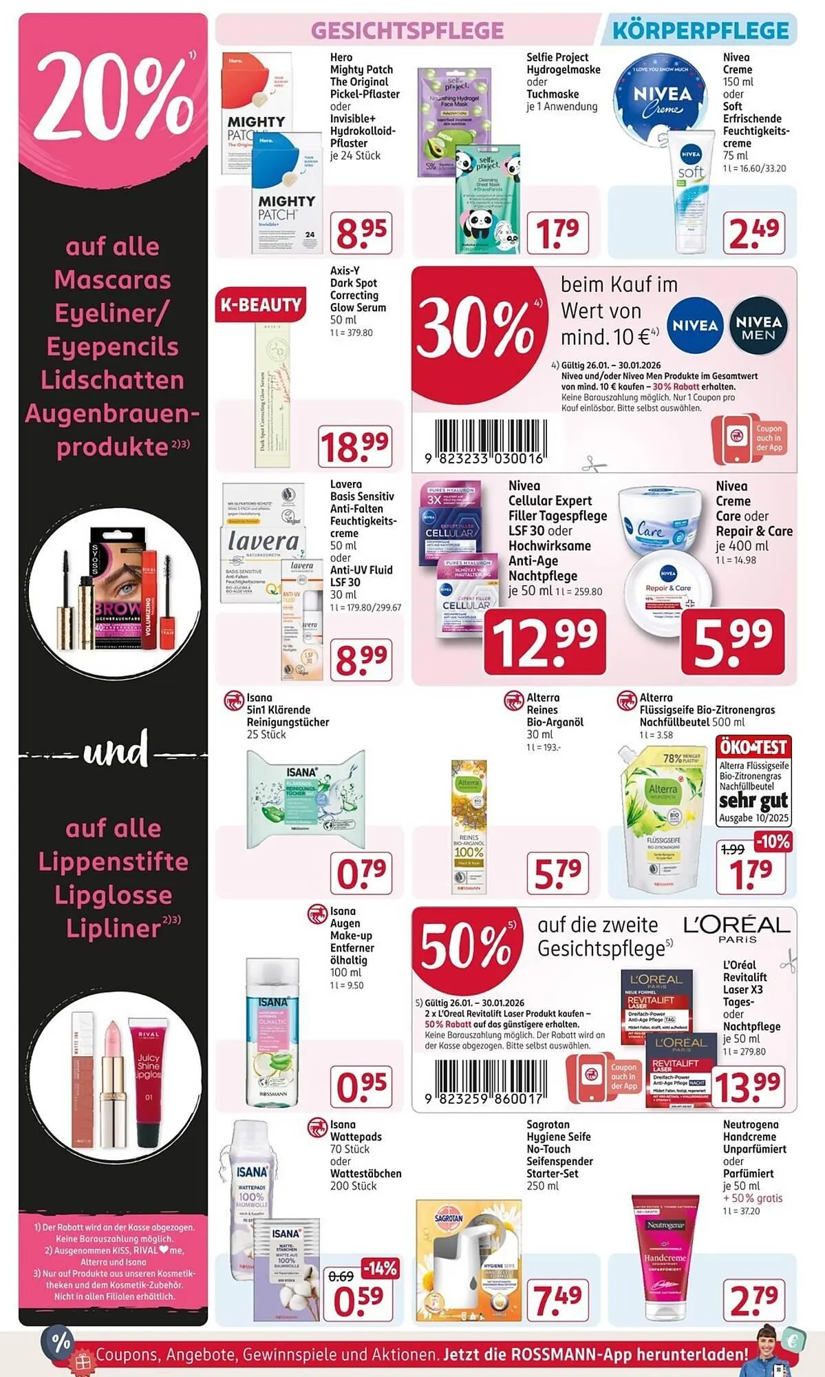 Rossmann Prospekt von 26. Januar bis 30. Januar 2026 - Prospekt seite 6