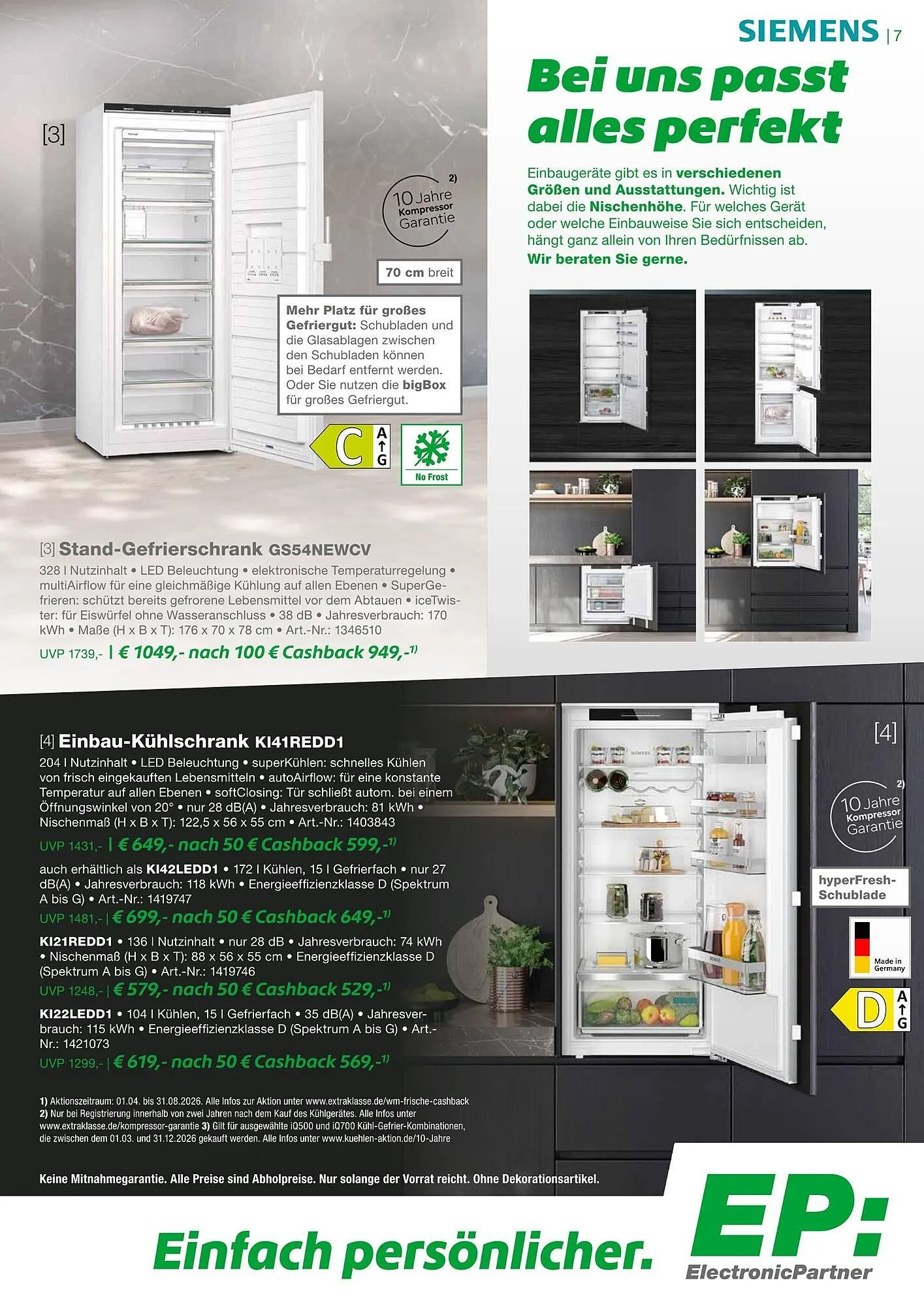 EP Magazin von 1. April bis 14. April 2026 - Prospekt seite 7