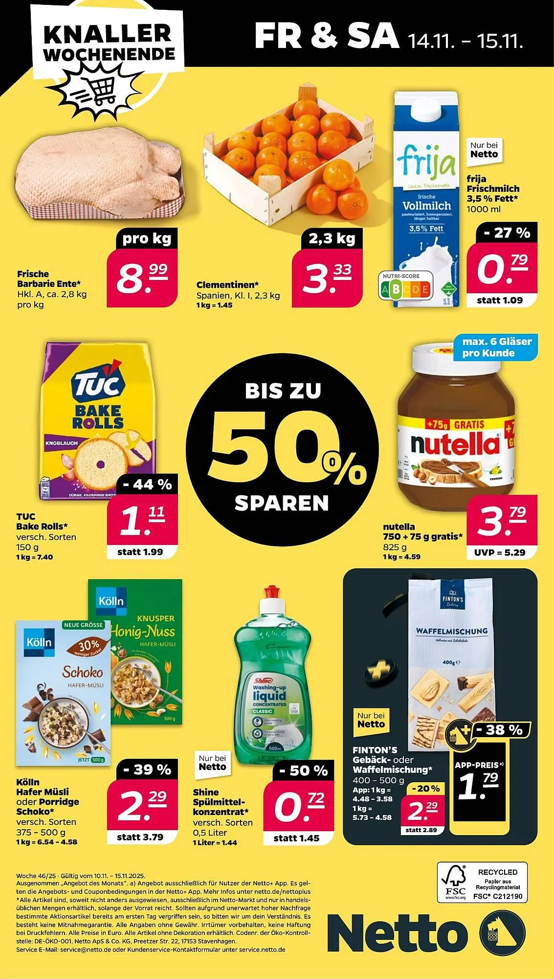 NETTO Prospekt von 10. November bis 15. November 2025 - Prospekt seite 34