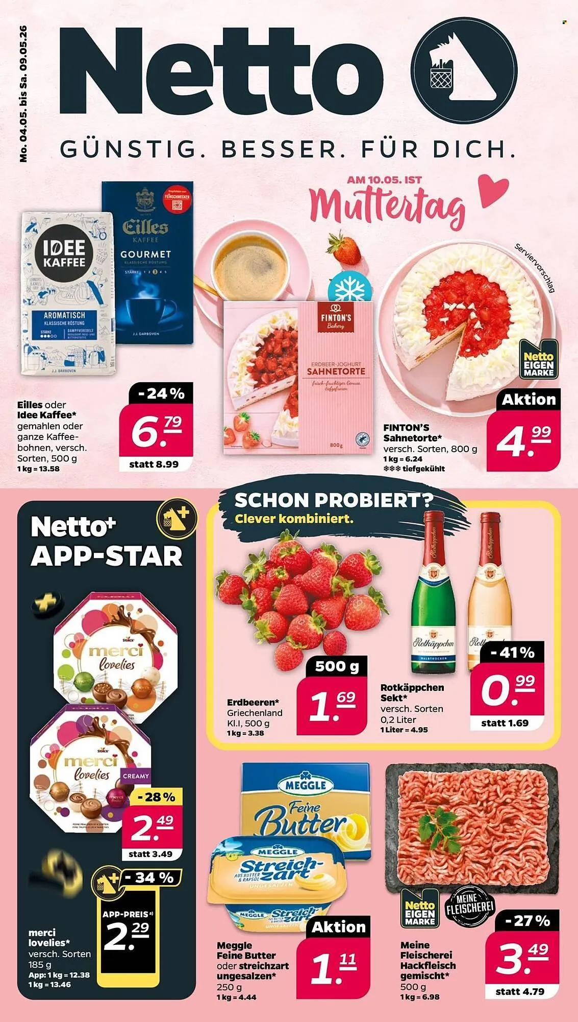 NETTO Prospekt von 4. Mai bis 9. Mai 2026 - Prospekt seite 1
