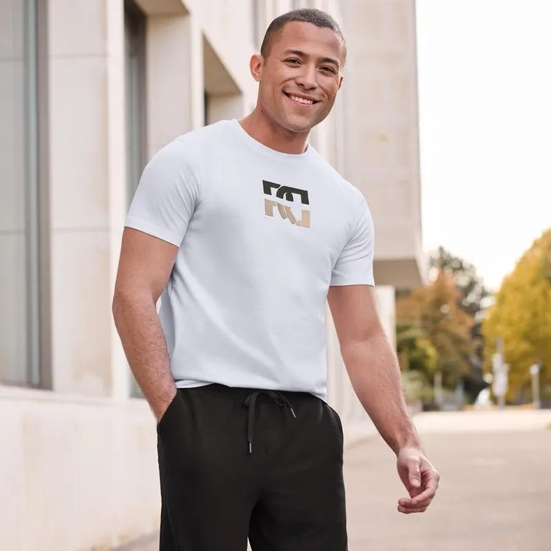 Herren-T-Shirt mit Brustprint