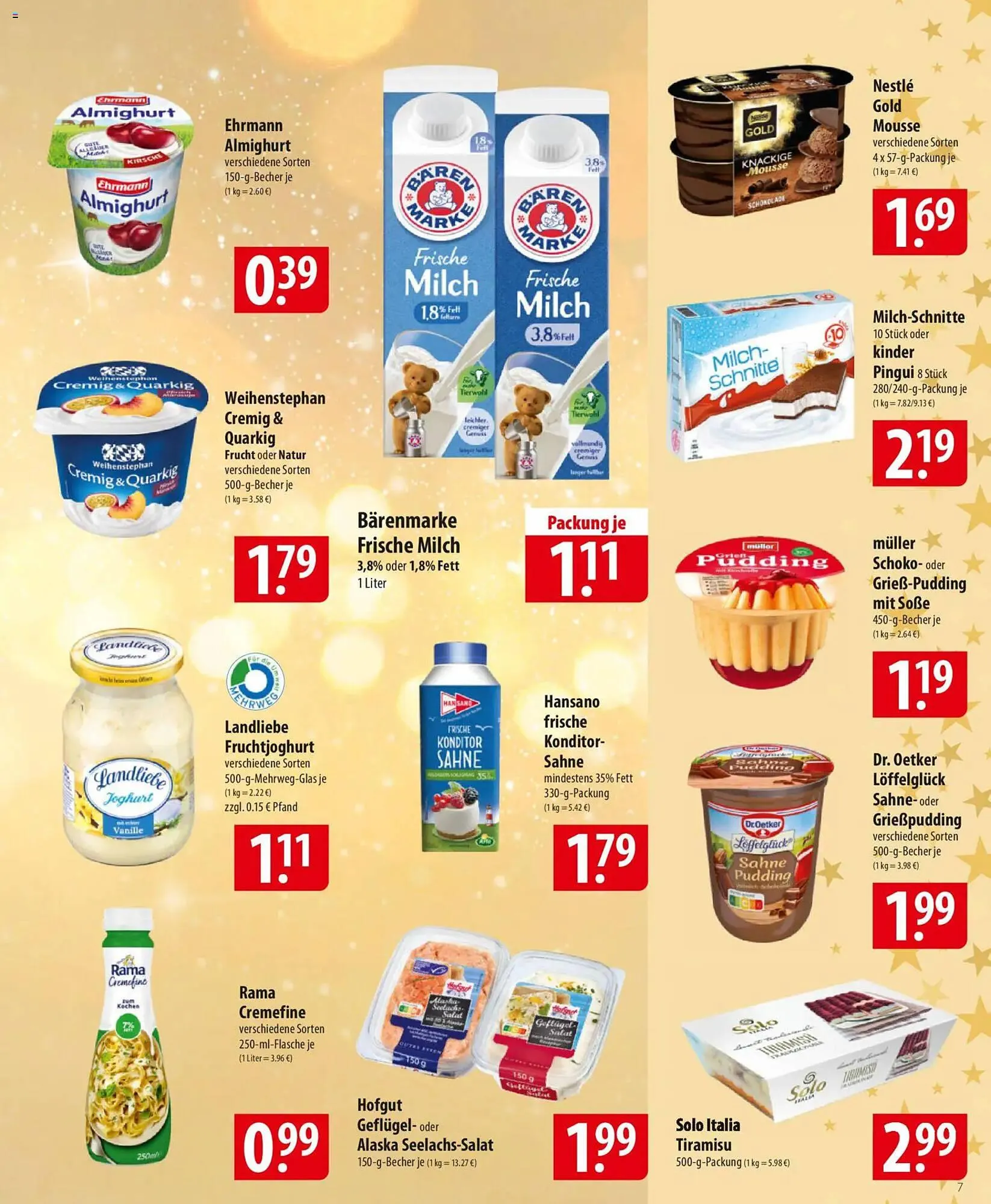 Famila Nord Ost Prospekt von 22. Dezember bis 27. Dezember 2025 - Prospekt seite 7