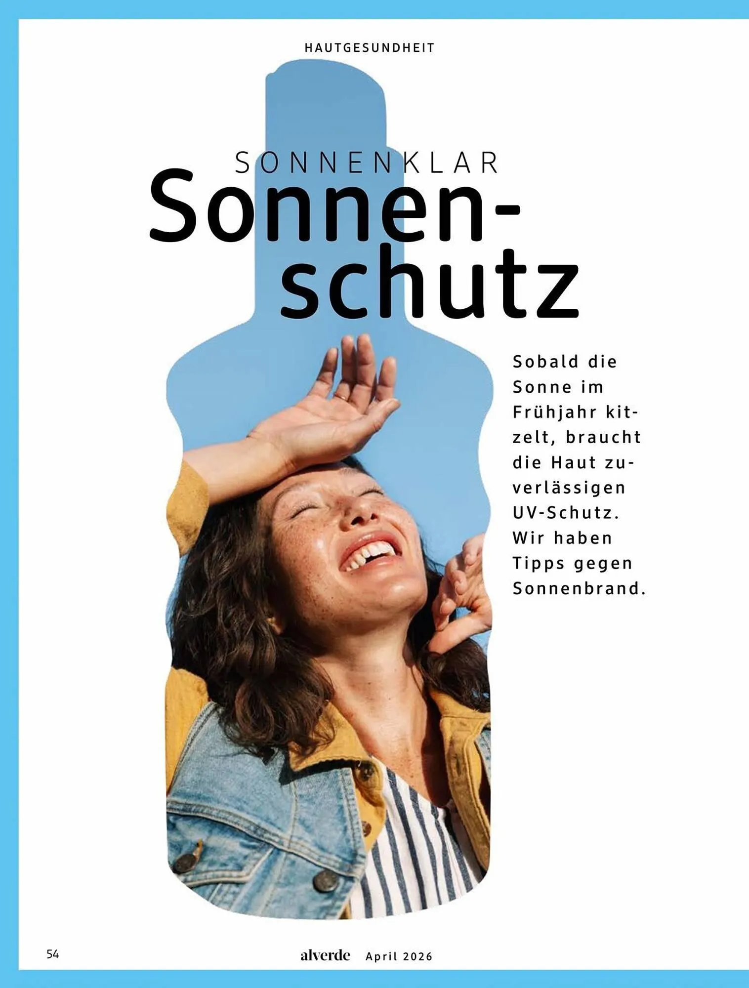Dm drogerie Magazin von 1. April bis 30. April 2026 - Prospekt seite 54