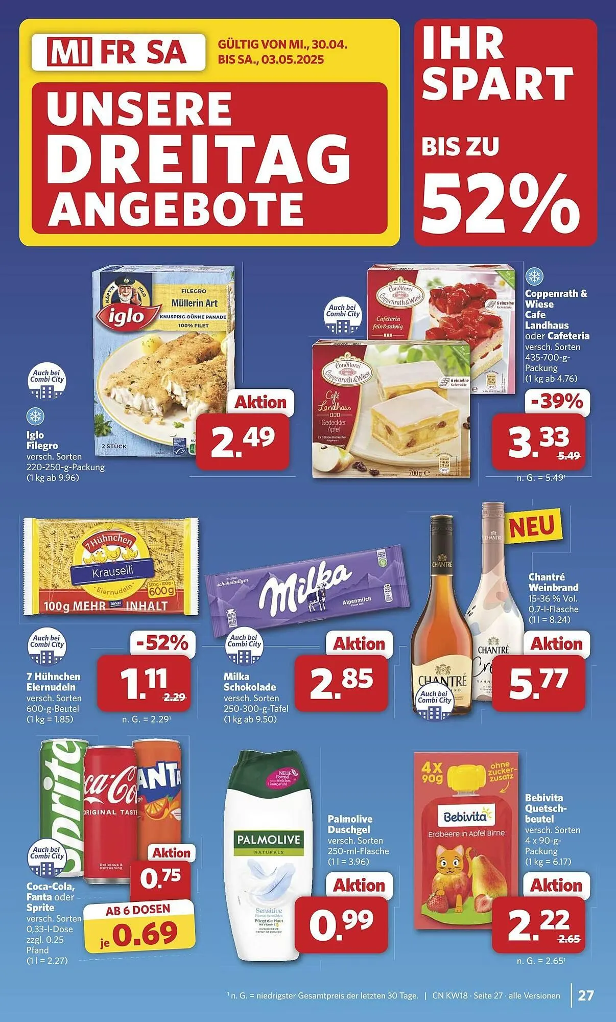 Combi Prospekt von 28. April bis 3. Mai 2025 - Prospekt seite 33