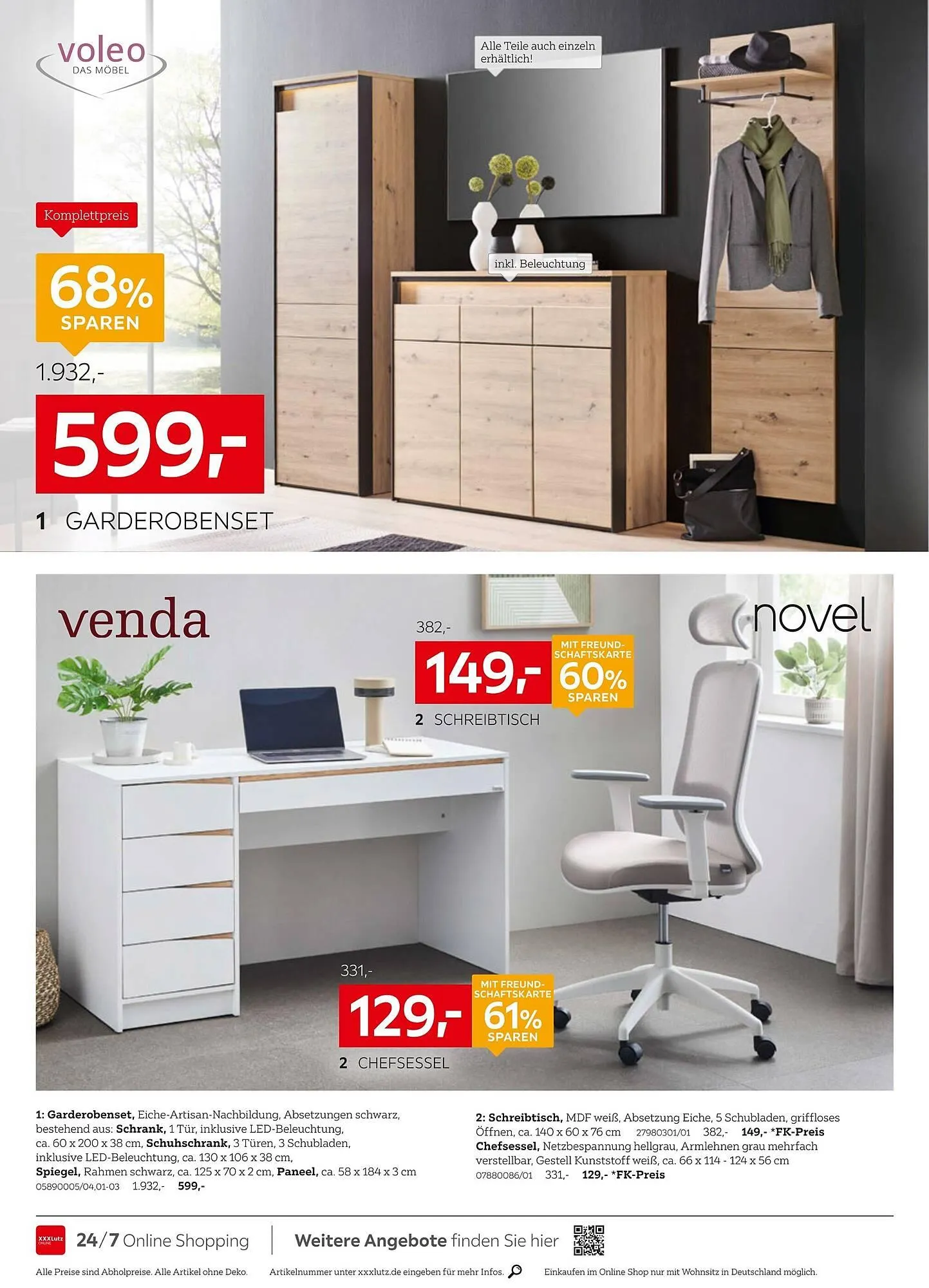 XXXLutz Prospekt von 27. Dezember bis 11. Januar 2026 - Prospekt seite 32