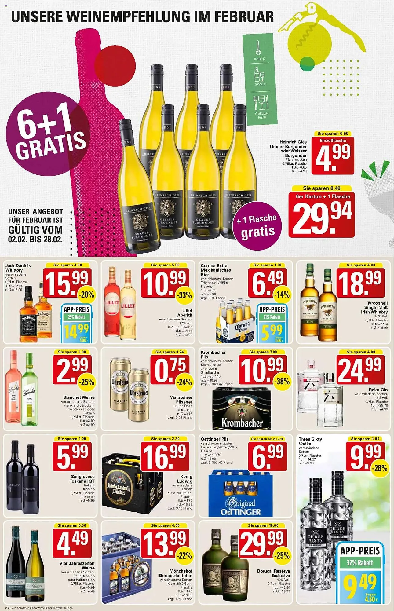 WEZ Prospekt von 2. Februar bis 7. Februar 2026 - Prospekt seite 14