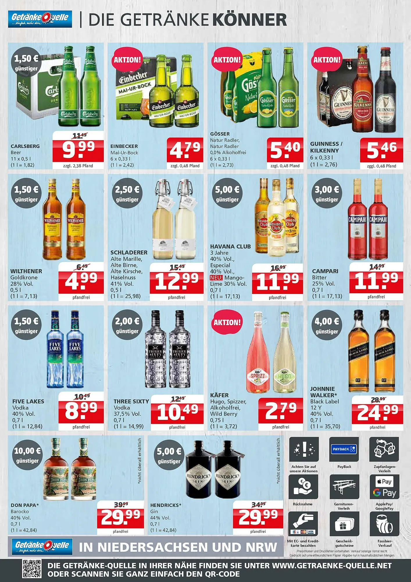 Getränke Quelle Prospekt von 23. März bis 29. März 2025 - Prospekt seite 4