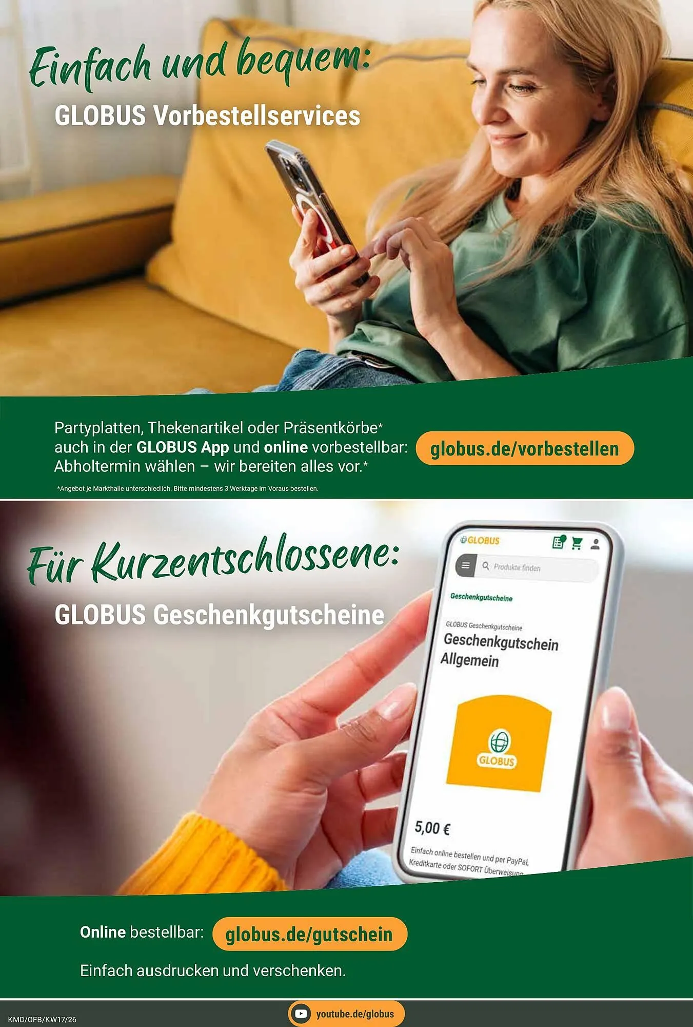 Globus Prospekt von 20. April bis 25. April 2026 - Prospekt seite 12