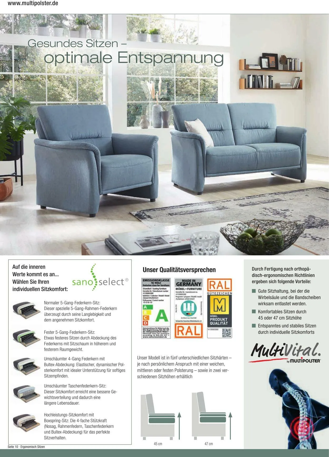 Multipolster Aktueller Prospekt von 2. Juni bis 16. Juni 2025 - Prospekt seite 10