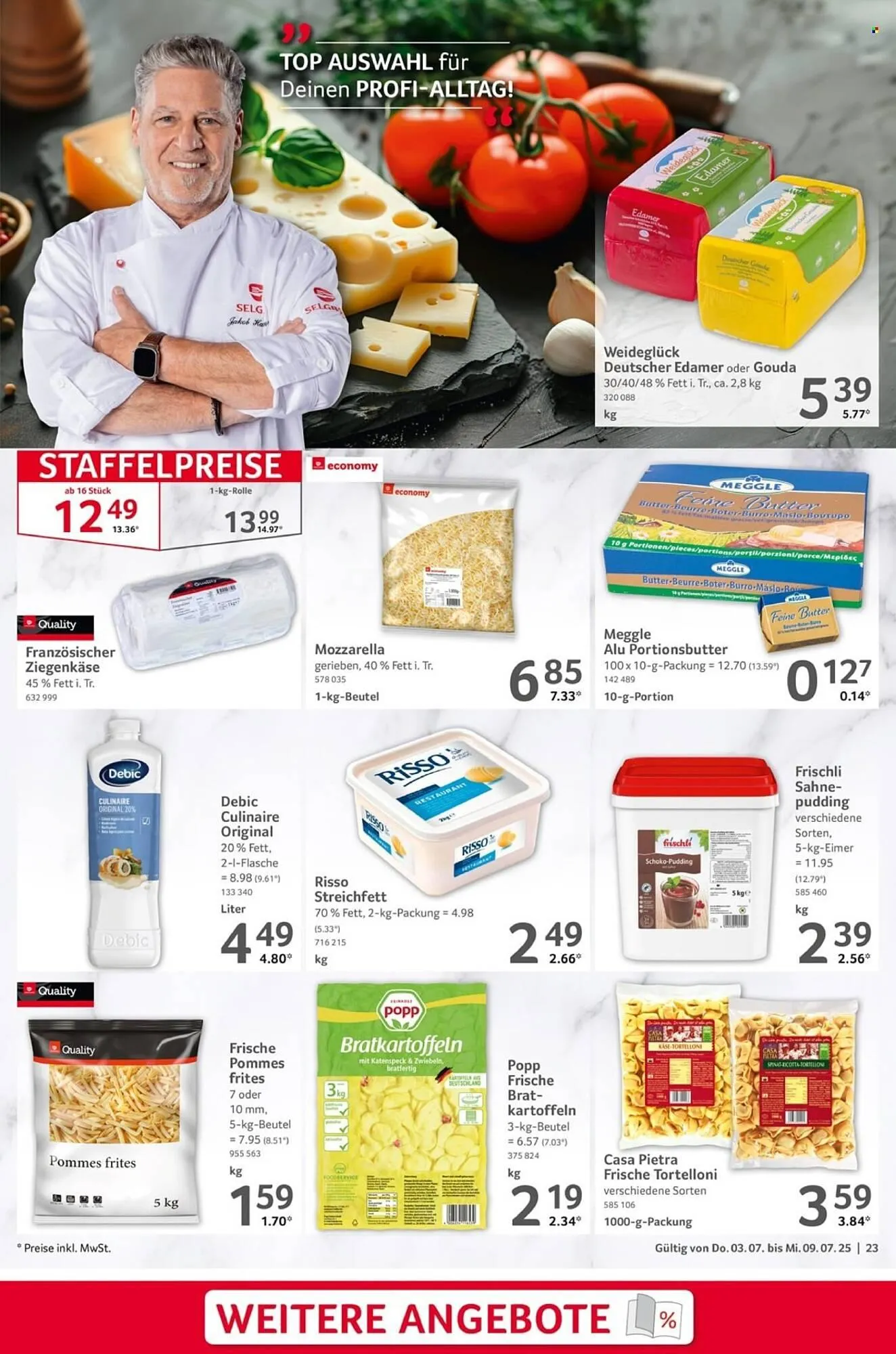 Selgros Prospekt von 3. Juli bis 9. Juli 2025 - Prospekt seite 23
