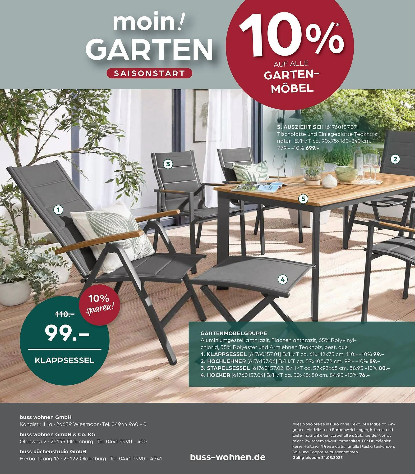 Möbel Buss Prospekt von 20. März bis 31. März 2025 - Prospekt seite 32