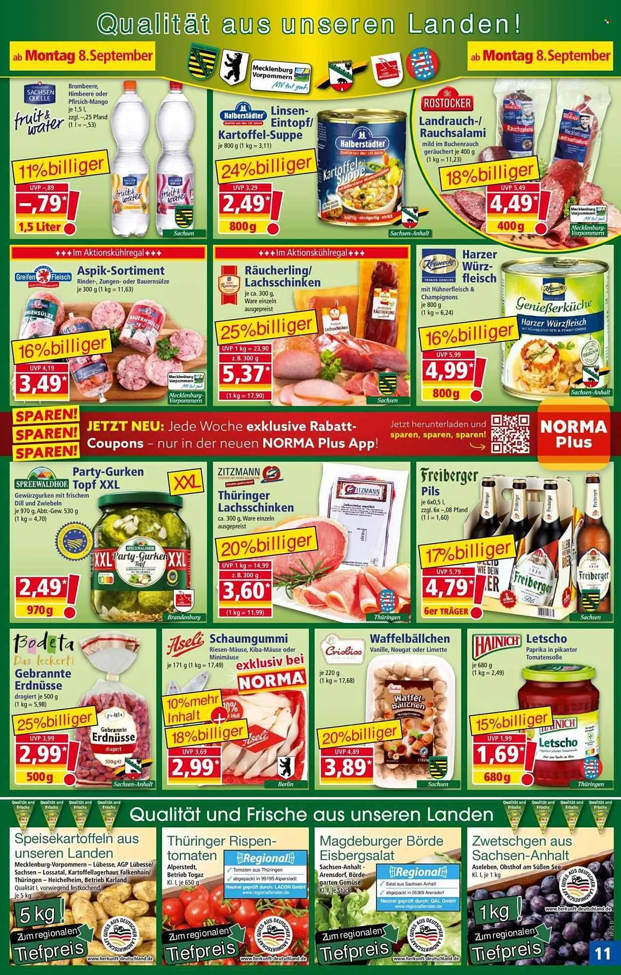 Norma Prospekt von 8. September bis 14. September 2025 - Prospekt seite 11