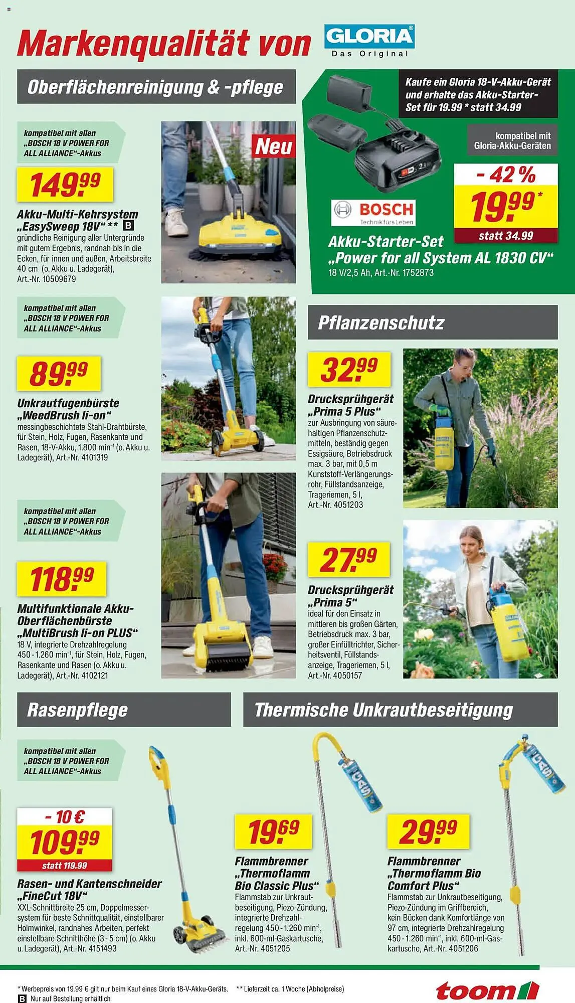 Toom Baumarkt Prospekt von 2. Mai bis 8. Mai 2026 - Prospekt seite 19