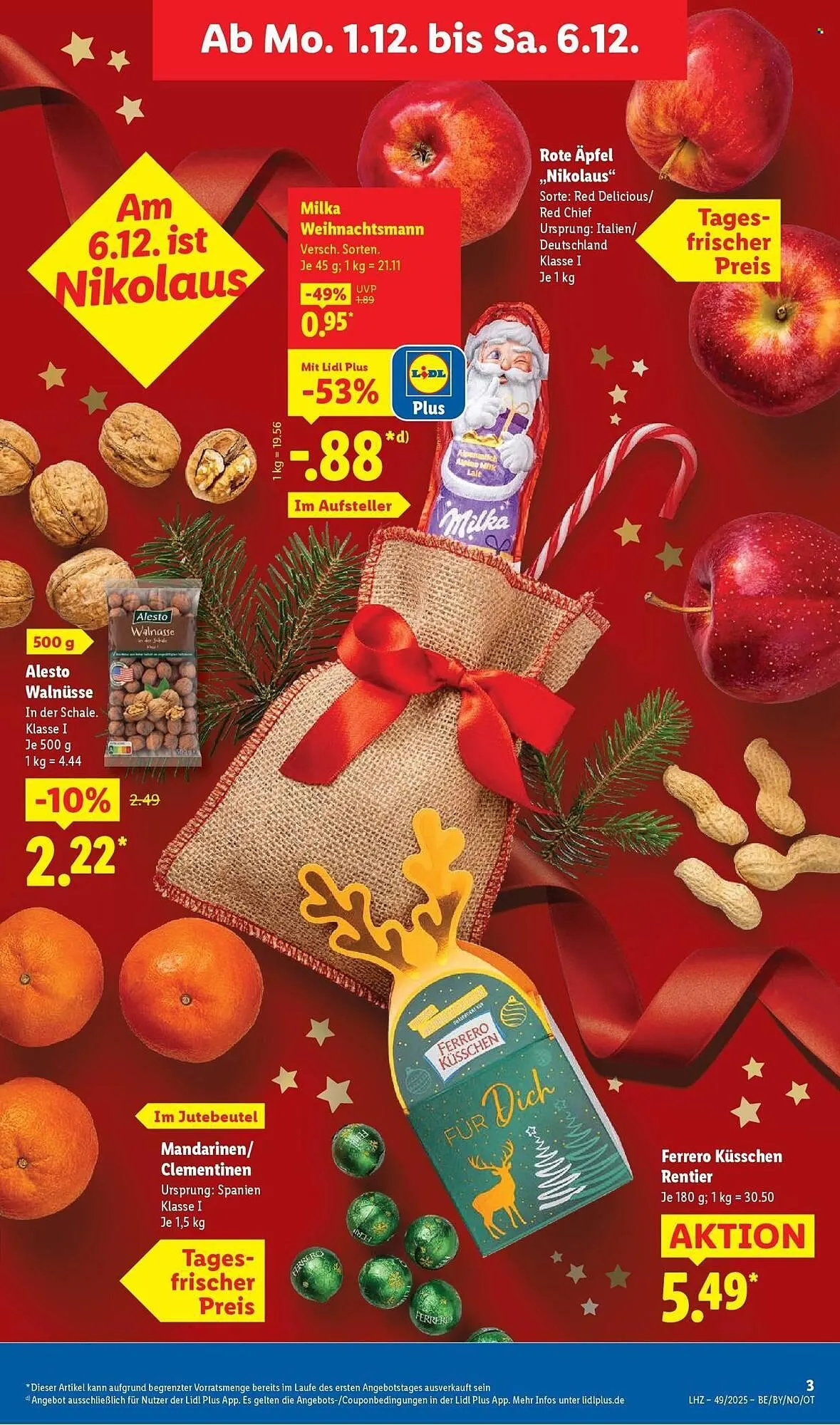 Lidl Prospekt von 1. Dezember bis 6. Dezember 2025 - Prospekt seite 3