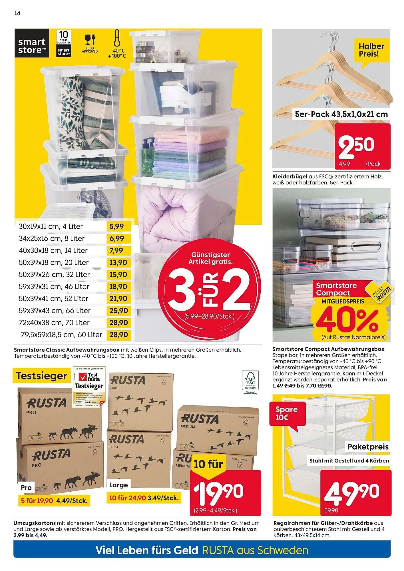 Rusta Prospekt von 4. April bis 10. April 2026 - Prospekt seite 14