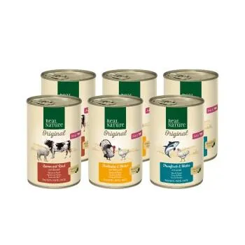 REAL NATURE Original Adult 6x400 g Mixpaket 2