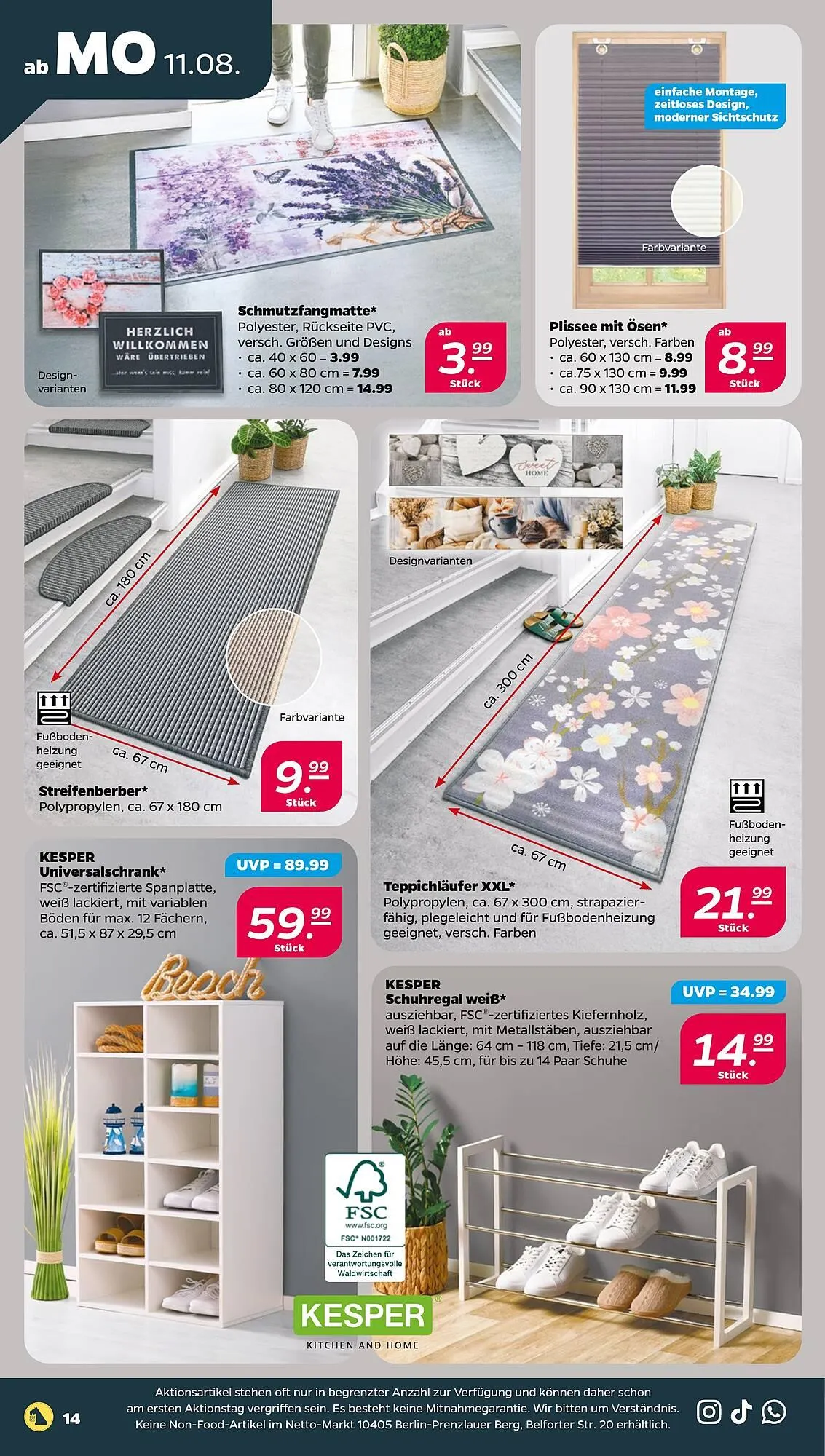 NETTO Prospekt von 11. August bis 16. August 2025 - Prospekt seite 16