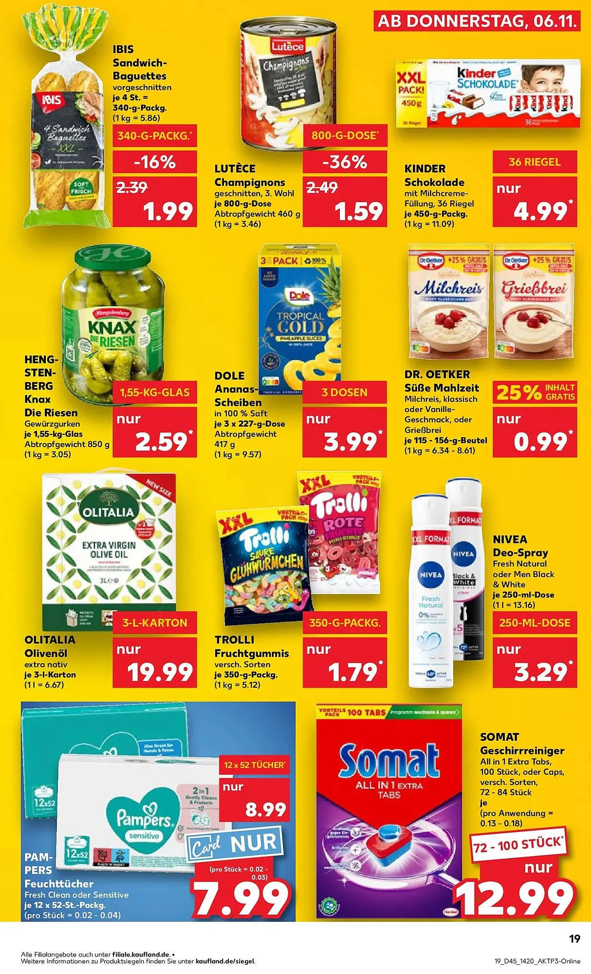 Kaufland Prospekt von 9. November bis 12. November 2025 - Prospekt seite 19