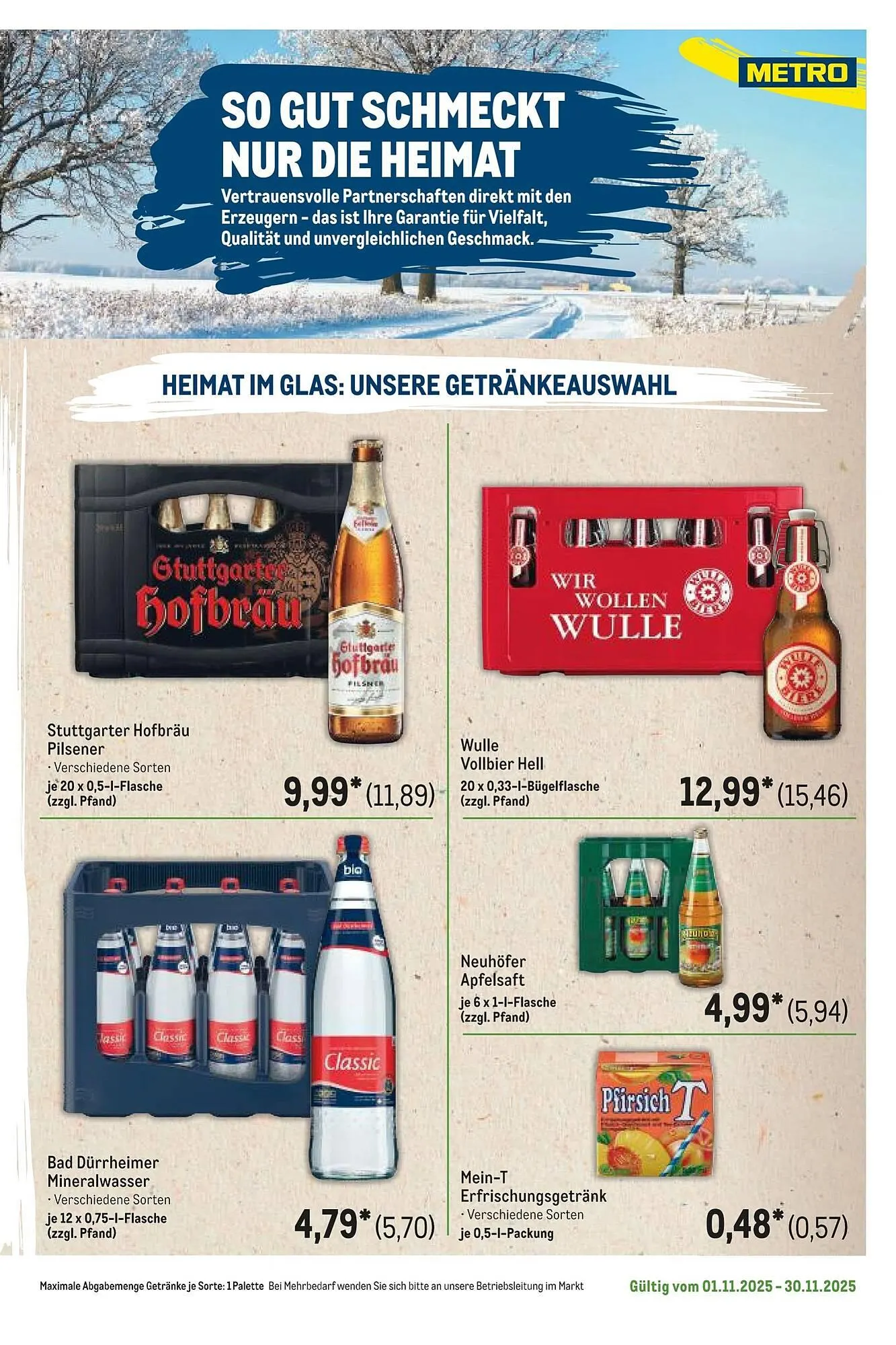 METRO Prospekt von 1. November bis 1. Dezember 2025 - Prospekt seite 123