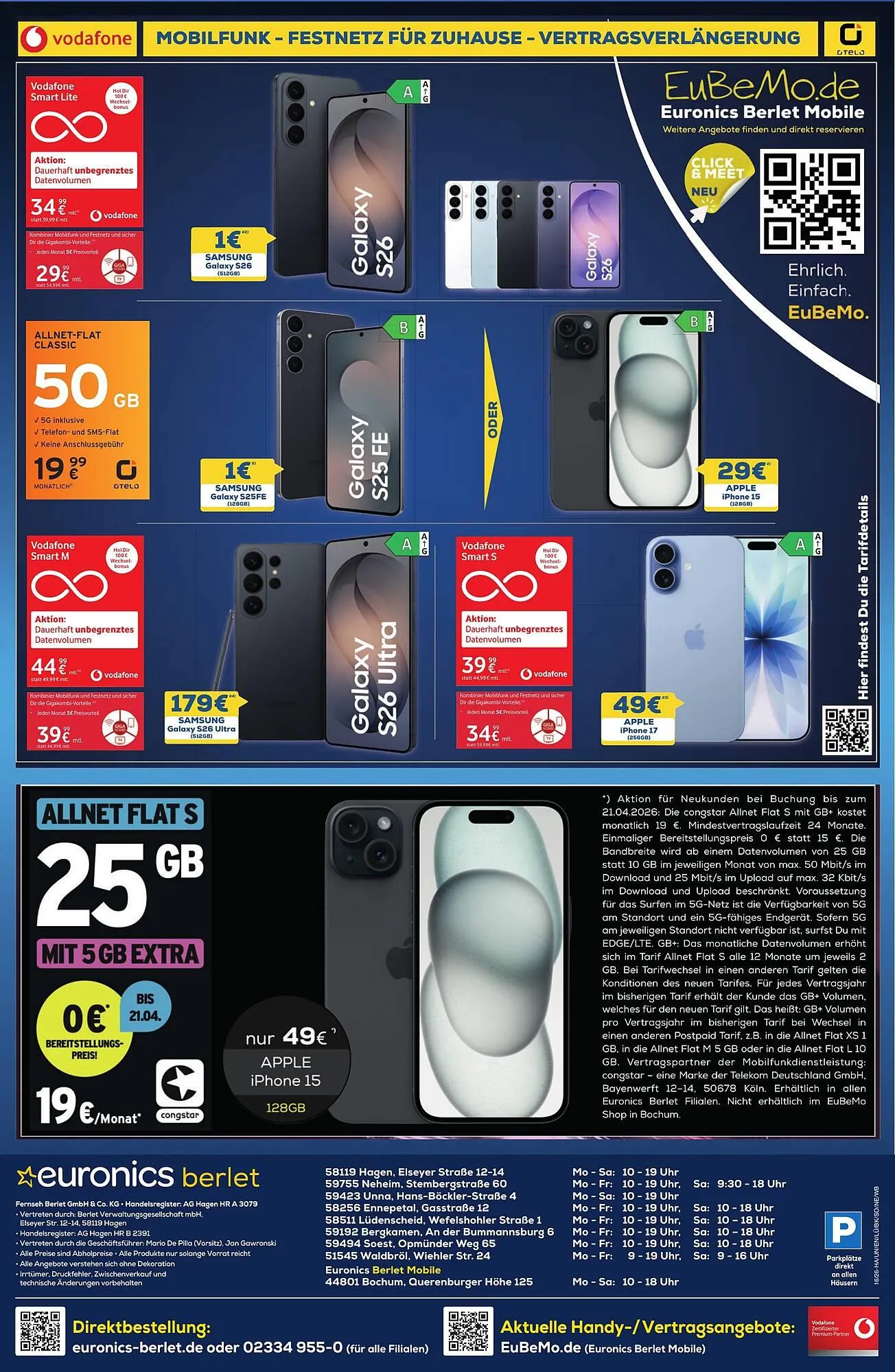 Euronics Berlet Prospekt von 9. April bis 15. April 2026 - Prospekt seite 9